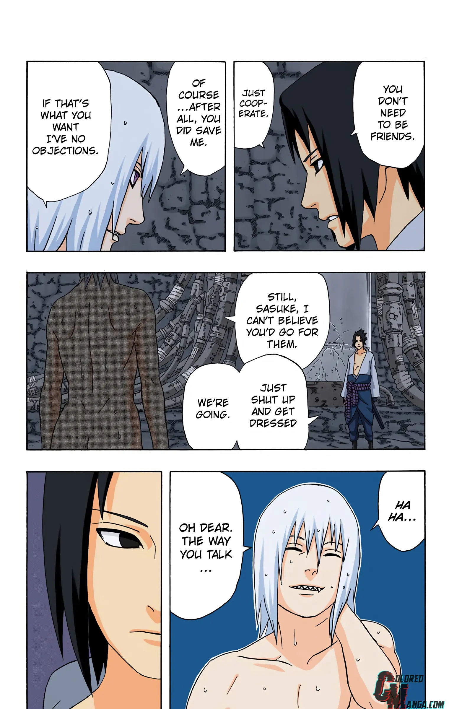 Naruto Colored Manga Online, chapter 347, page 3