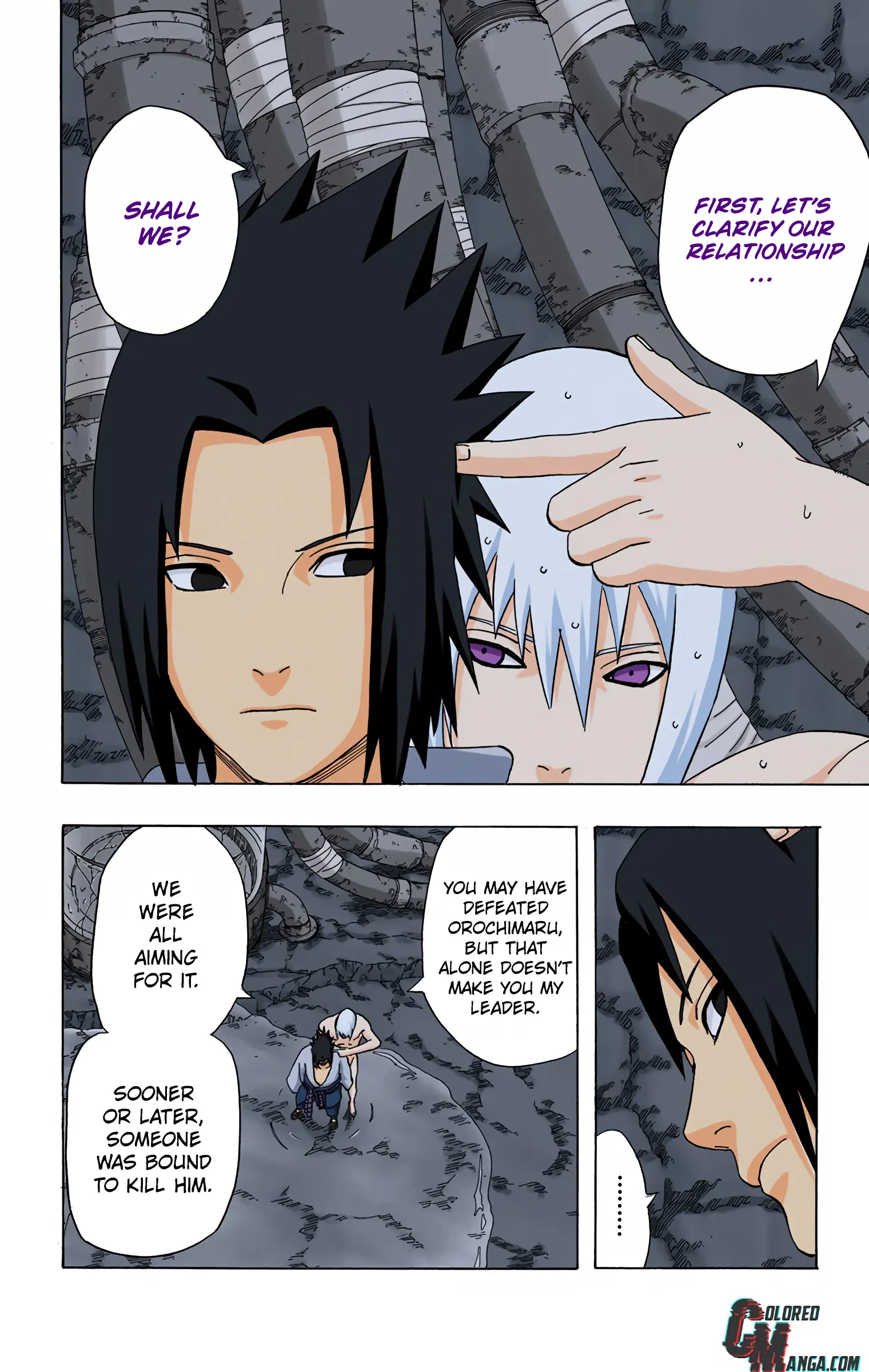 Naruto Colored Manga Online, chapter 347, page 4
