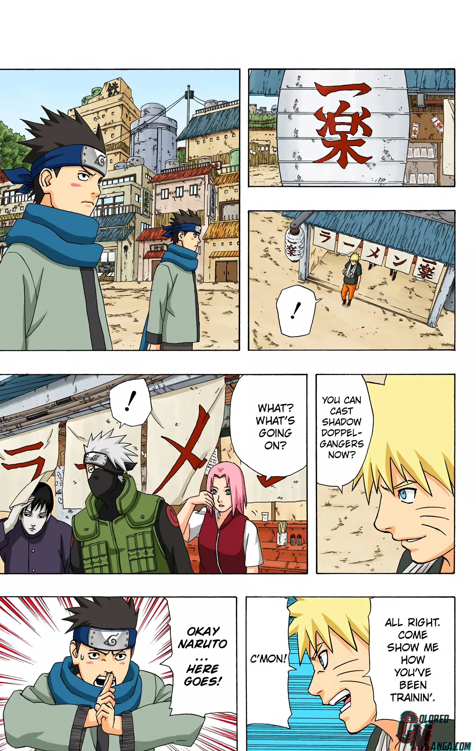 Naruto Colored Manga Online, chapter 347, page 7