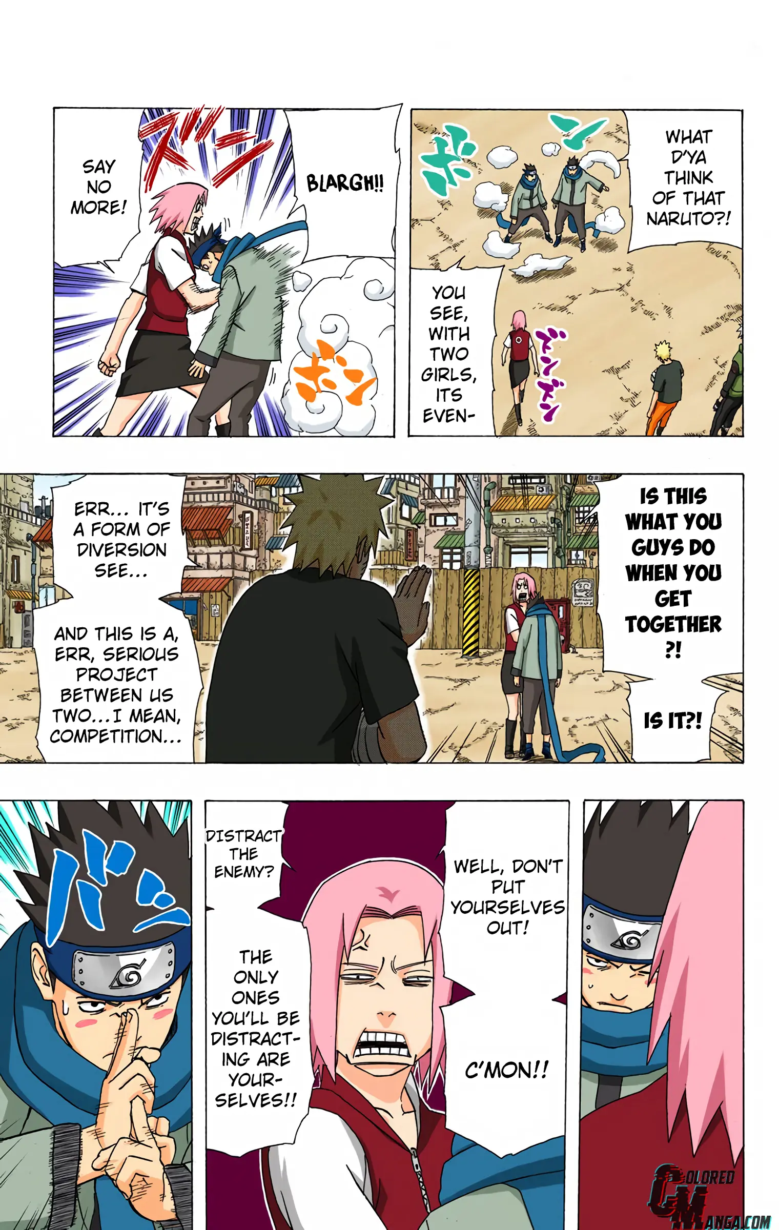 Naruto Colored Manga Online, chapter 347, page 9