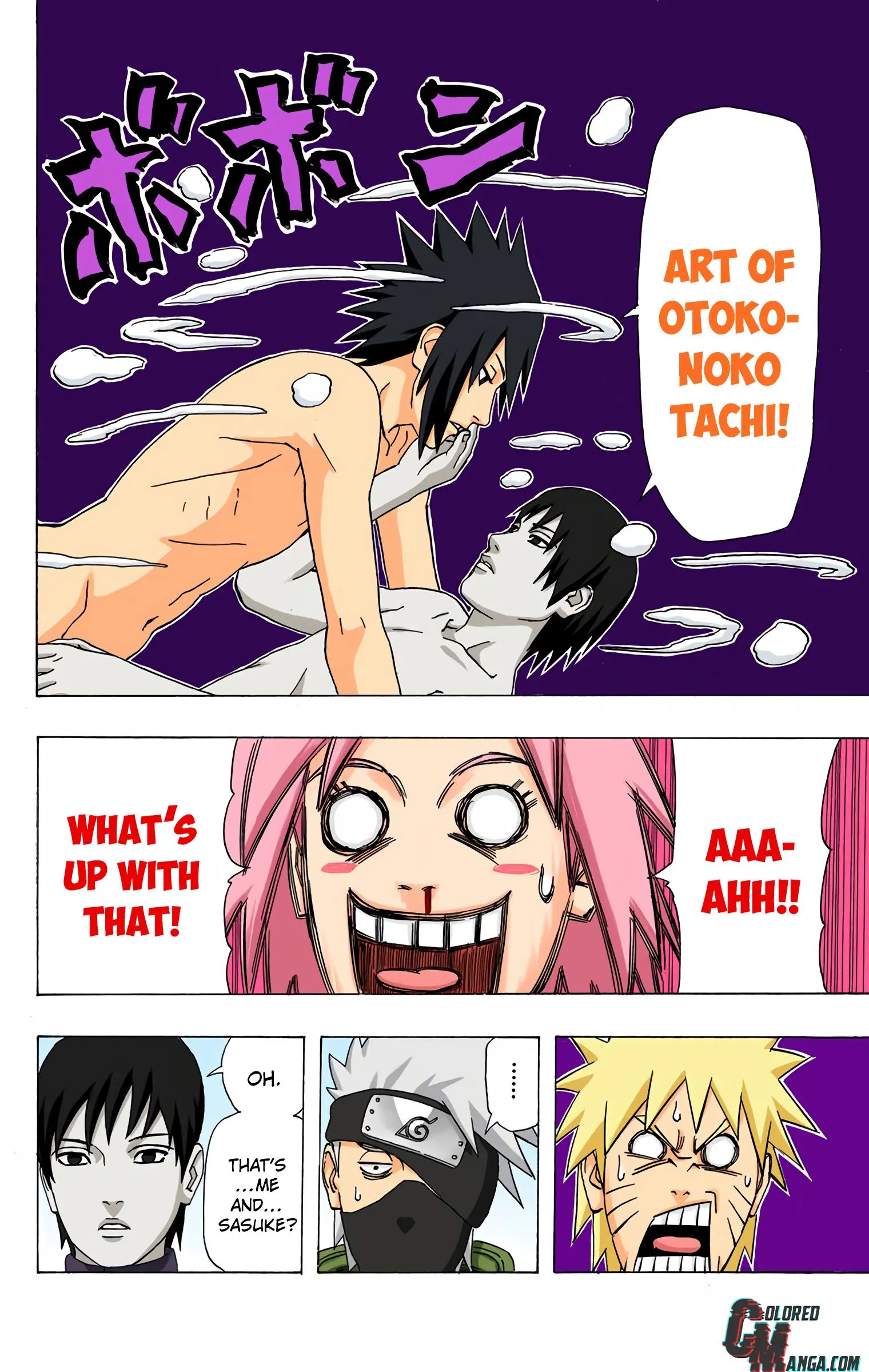 Naruto Colored Manga Online, chapter 347, page 10