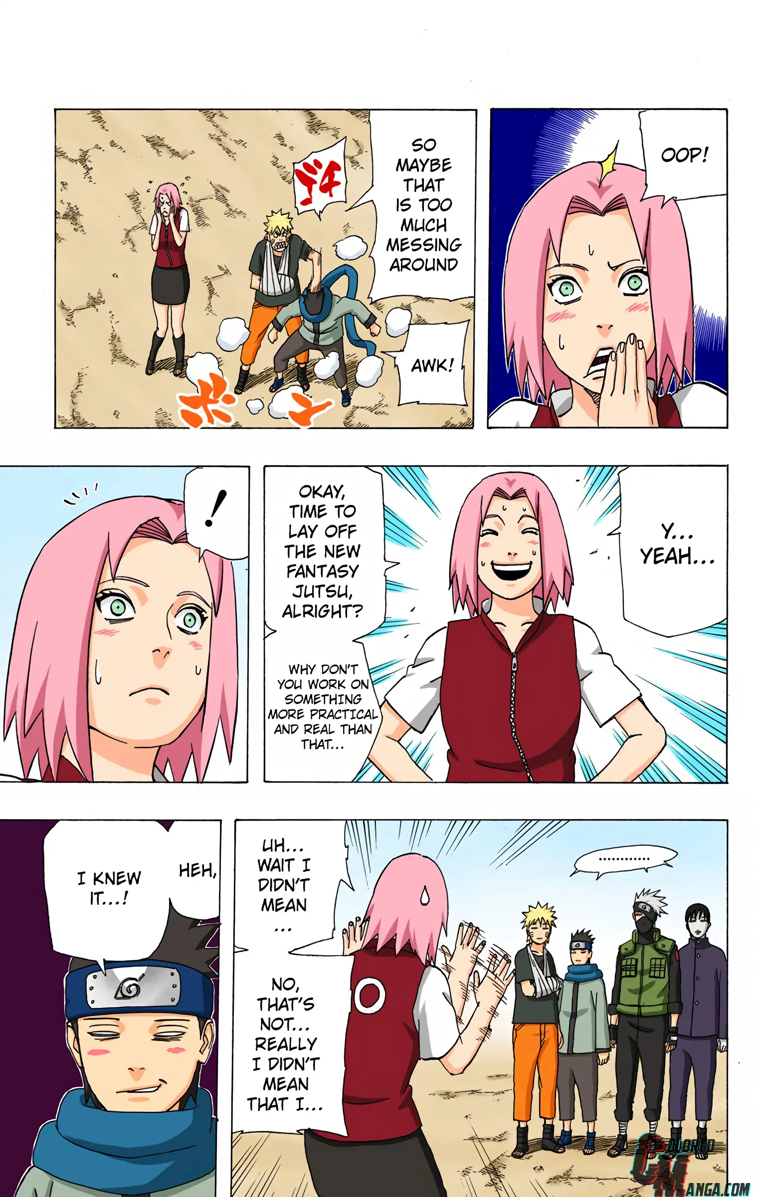 Naruto Colored Manga Online, chapter 347, page 11