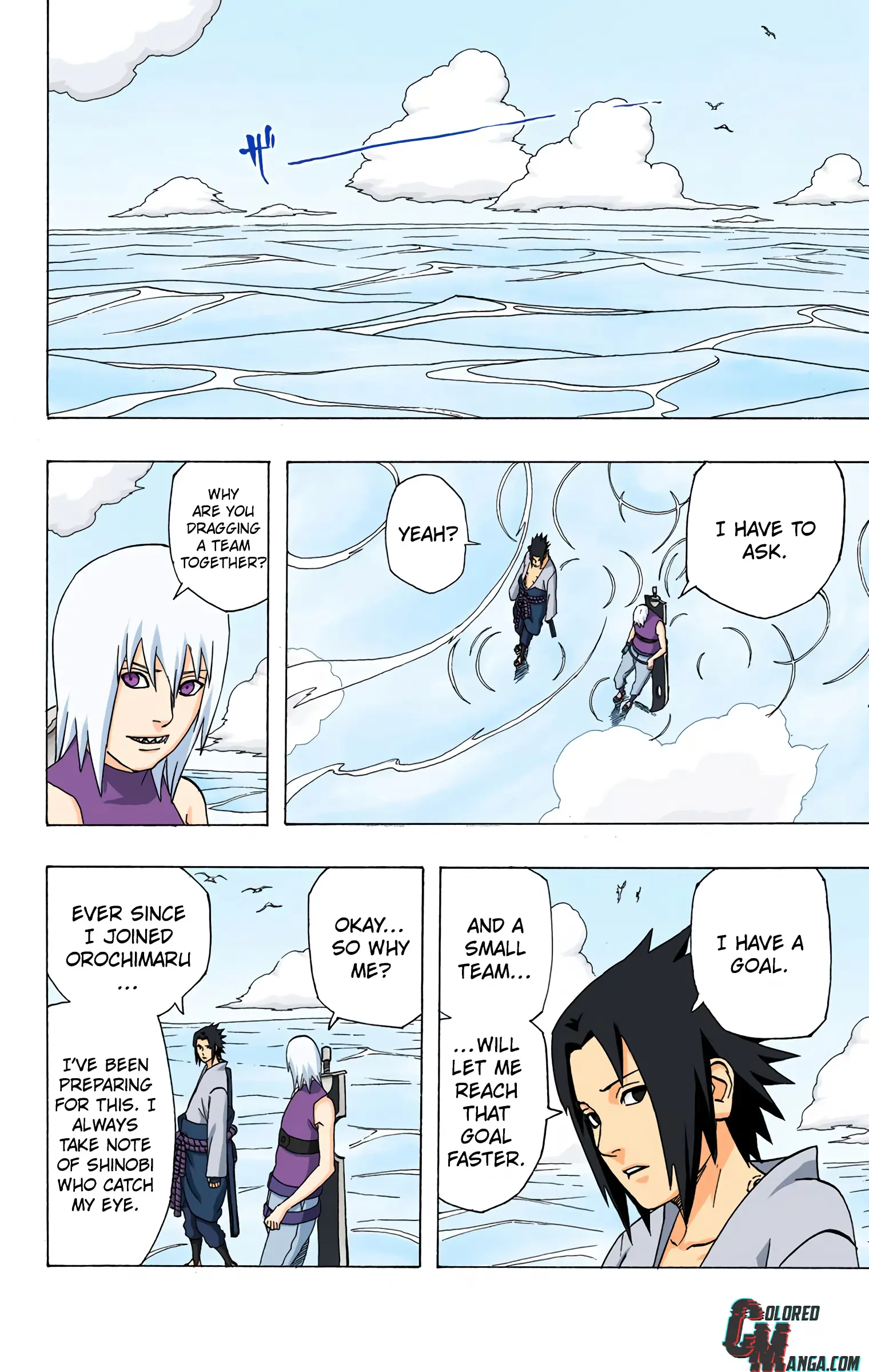 Naruto Colored Manga Online, chapter 348, page 2