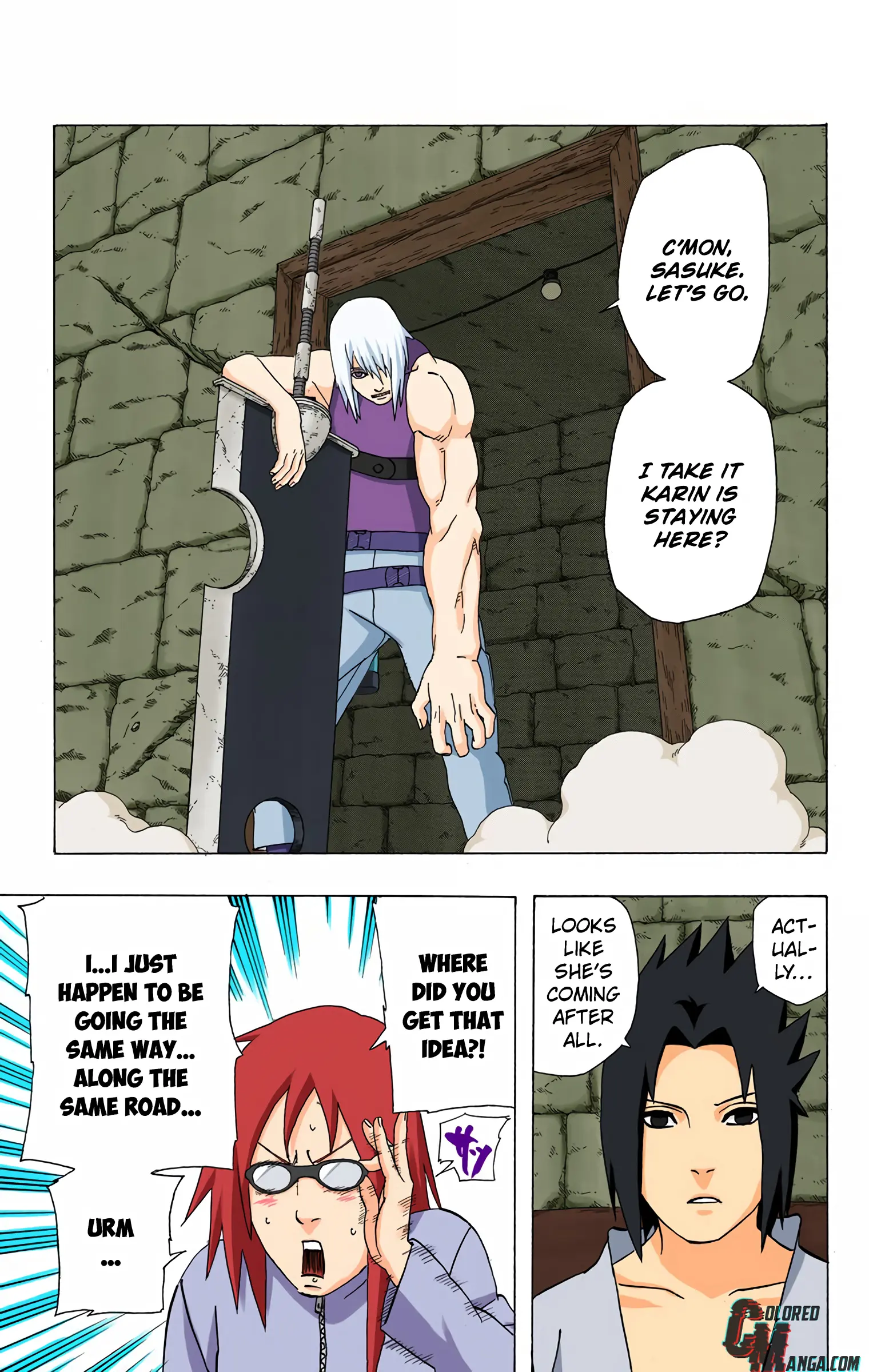 Naruto Colored Manga Online, chapter 348, page 15