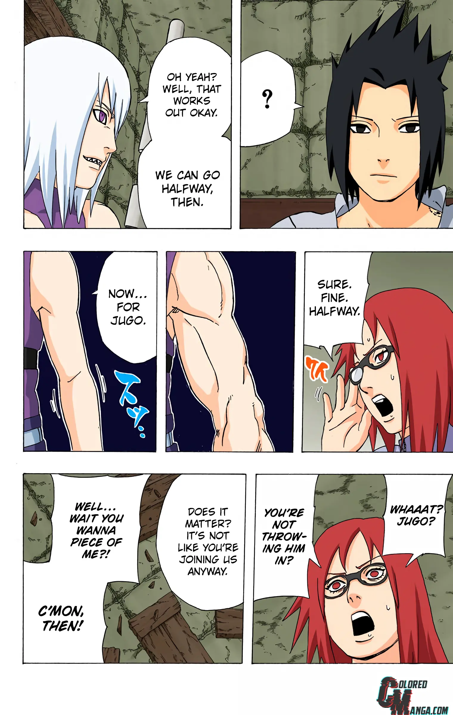 Naruto Colored Manga Online, chapter 348, page 16
