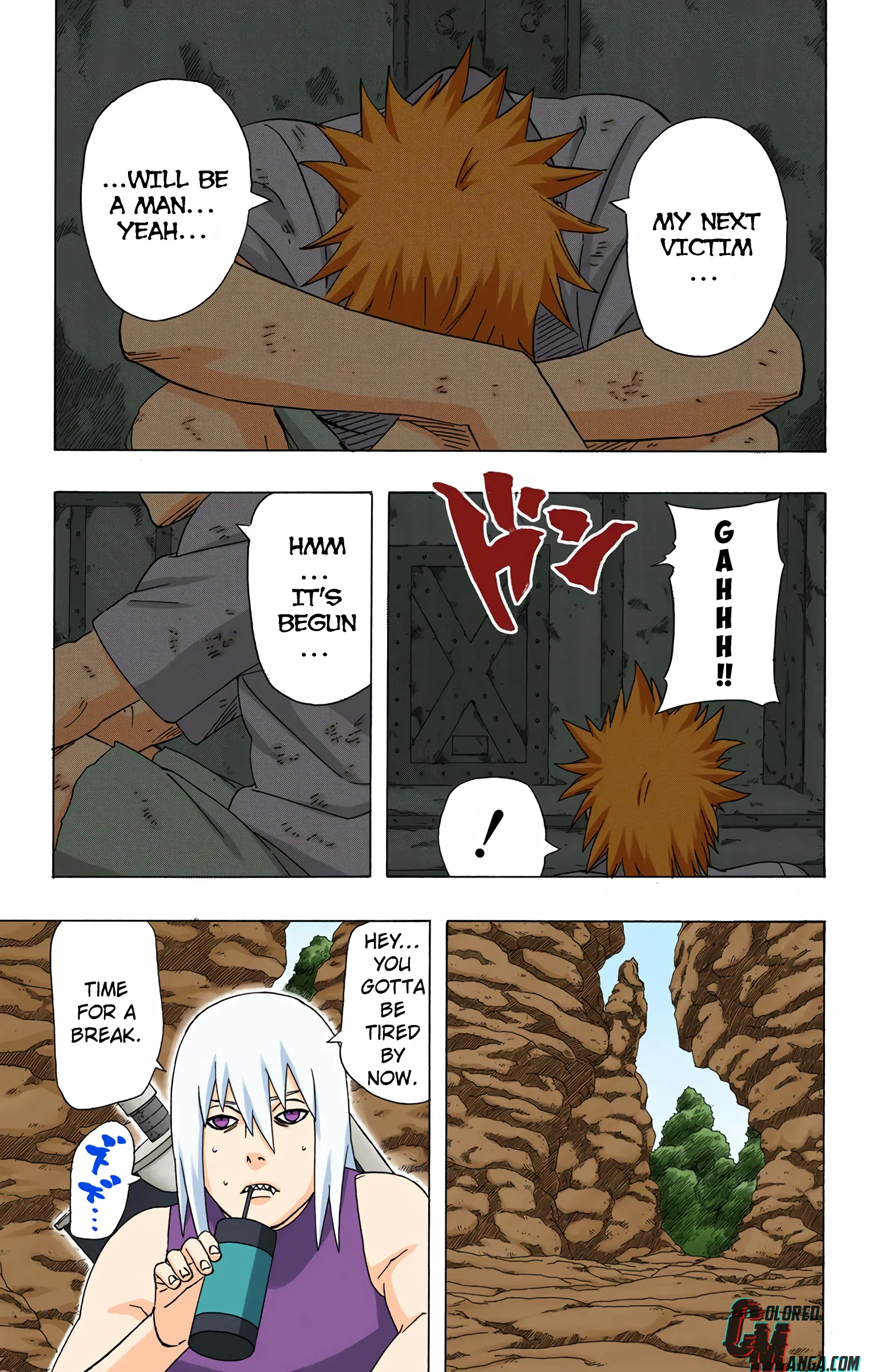 Naruto Colored Manga Online, chapter 349, page 3