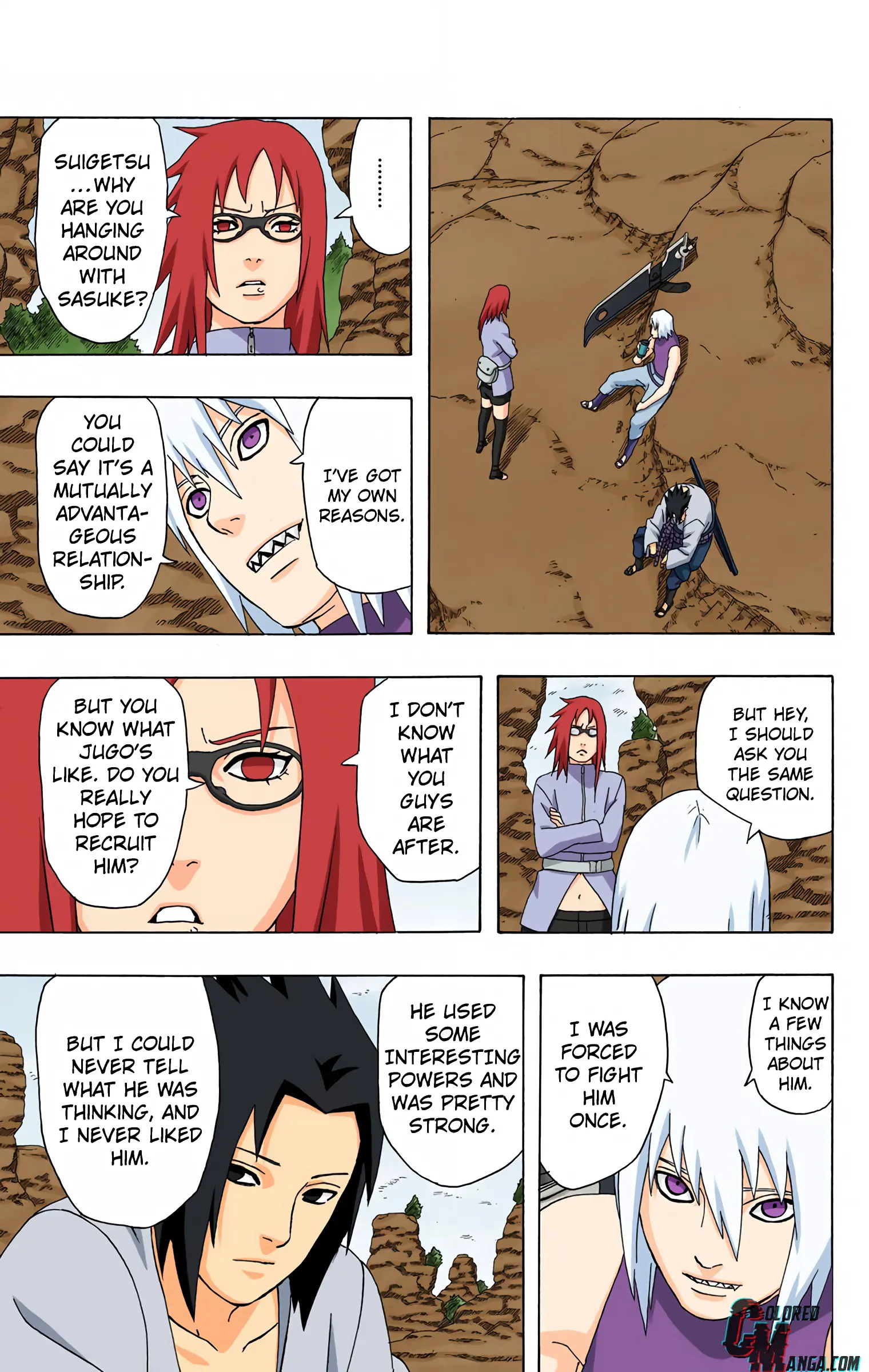 Naruto Colored Manga Online, chapter 349, page 5