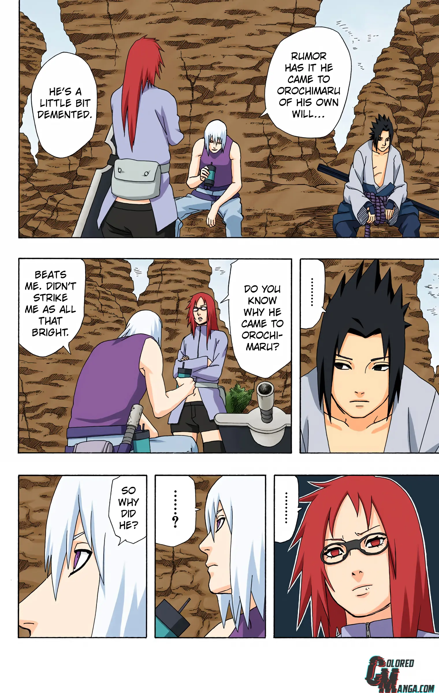 Naruto Colored Manga Online, chapter 349, page 6