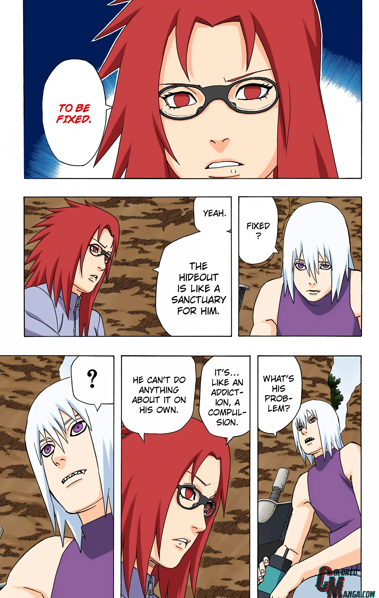 Naruto Colored Manga Online, chapter 349, page 7