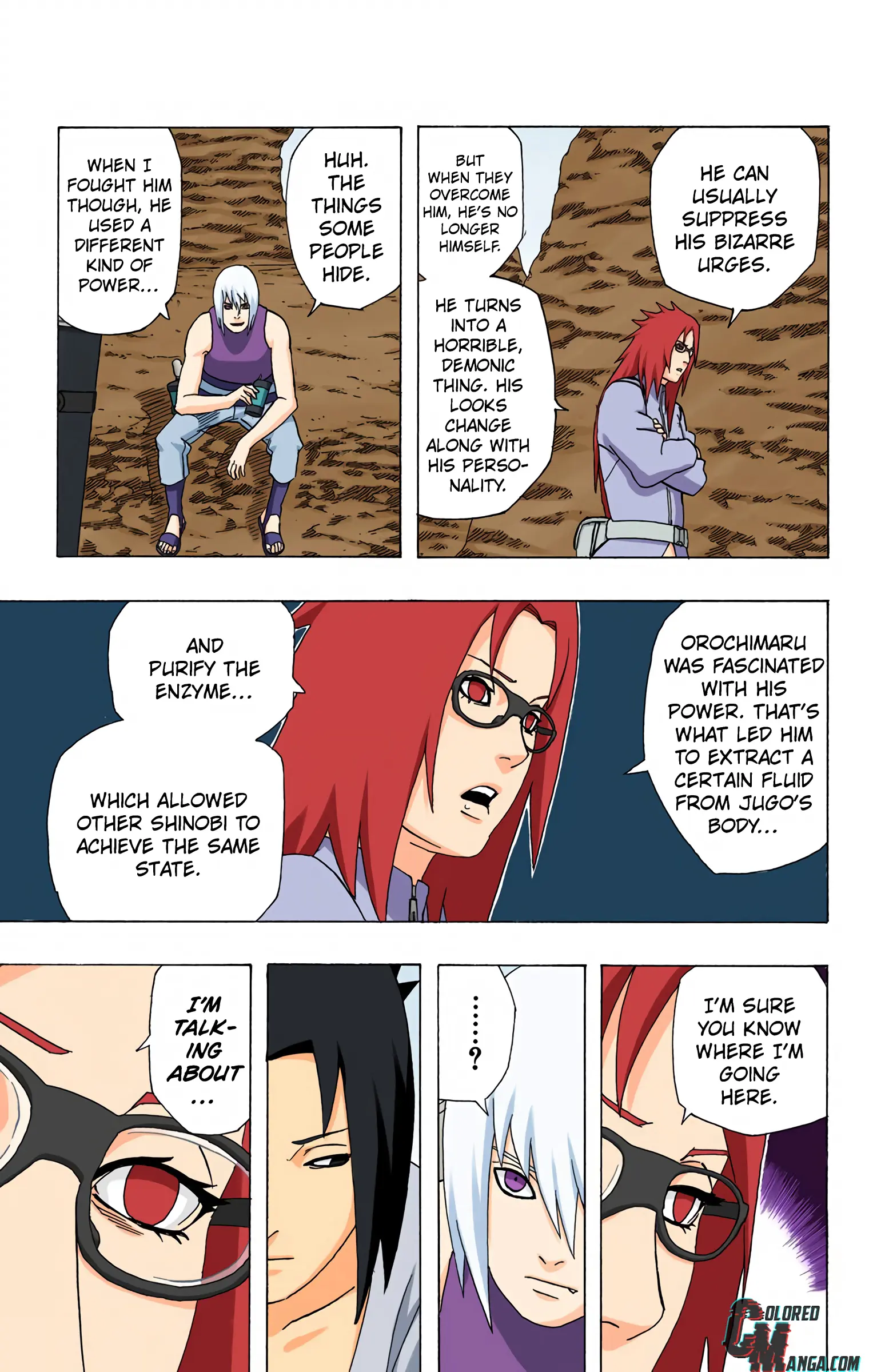Naruto Colored Manga Online, chapter 349, page 9