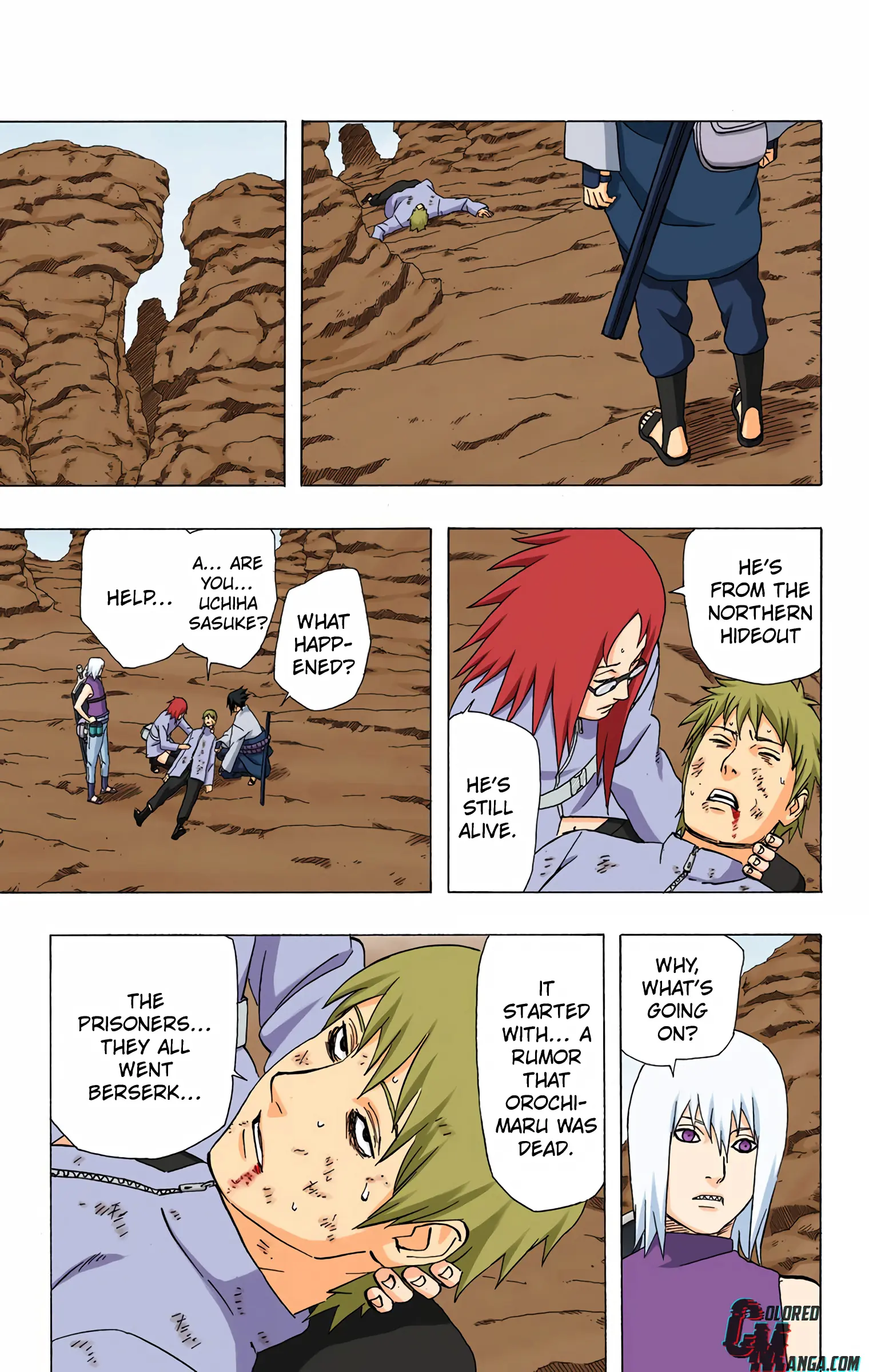 Naruto Colored Manga Online, chapter 349, page 12