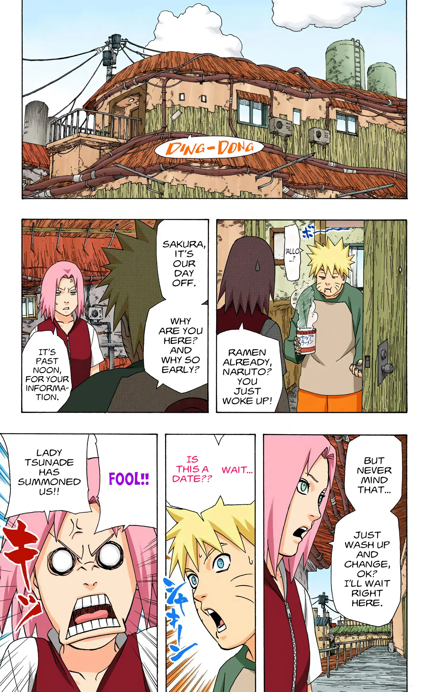 Naruto Colored Manga Online, chapter 350, page 9