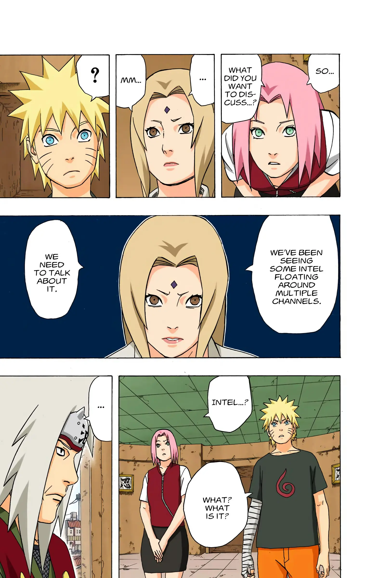 Naruto Colored Manga Online, chapter 350, page 11