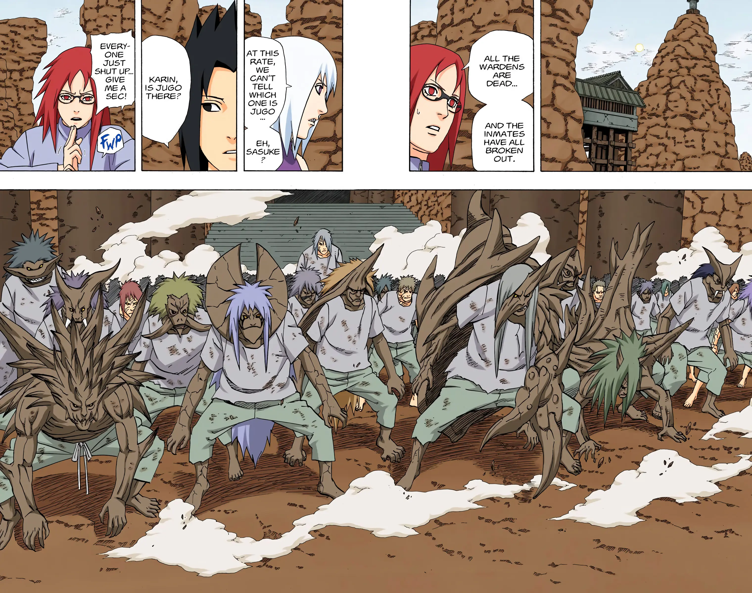 Naruto Colored Manga Online, chapter 350, page 14