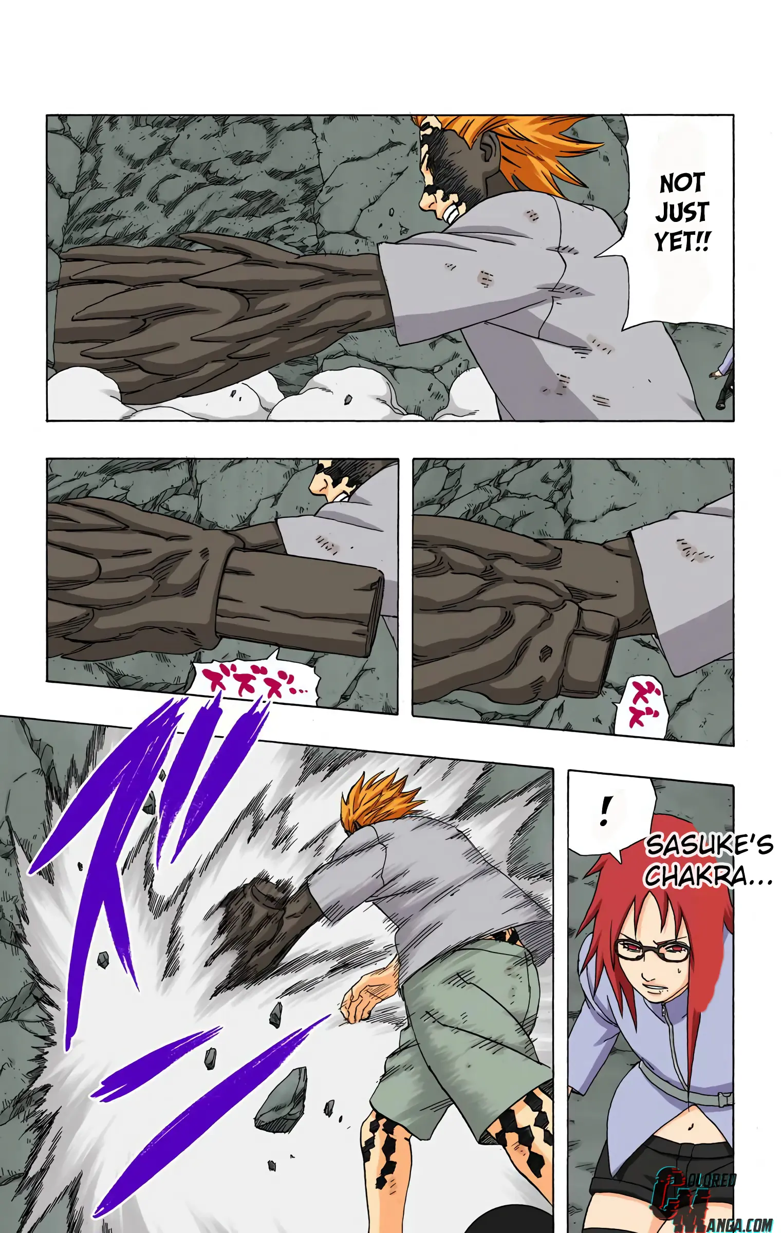 Naruto Colored Manga Online, chapter 351, page 5