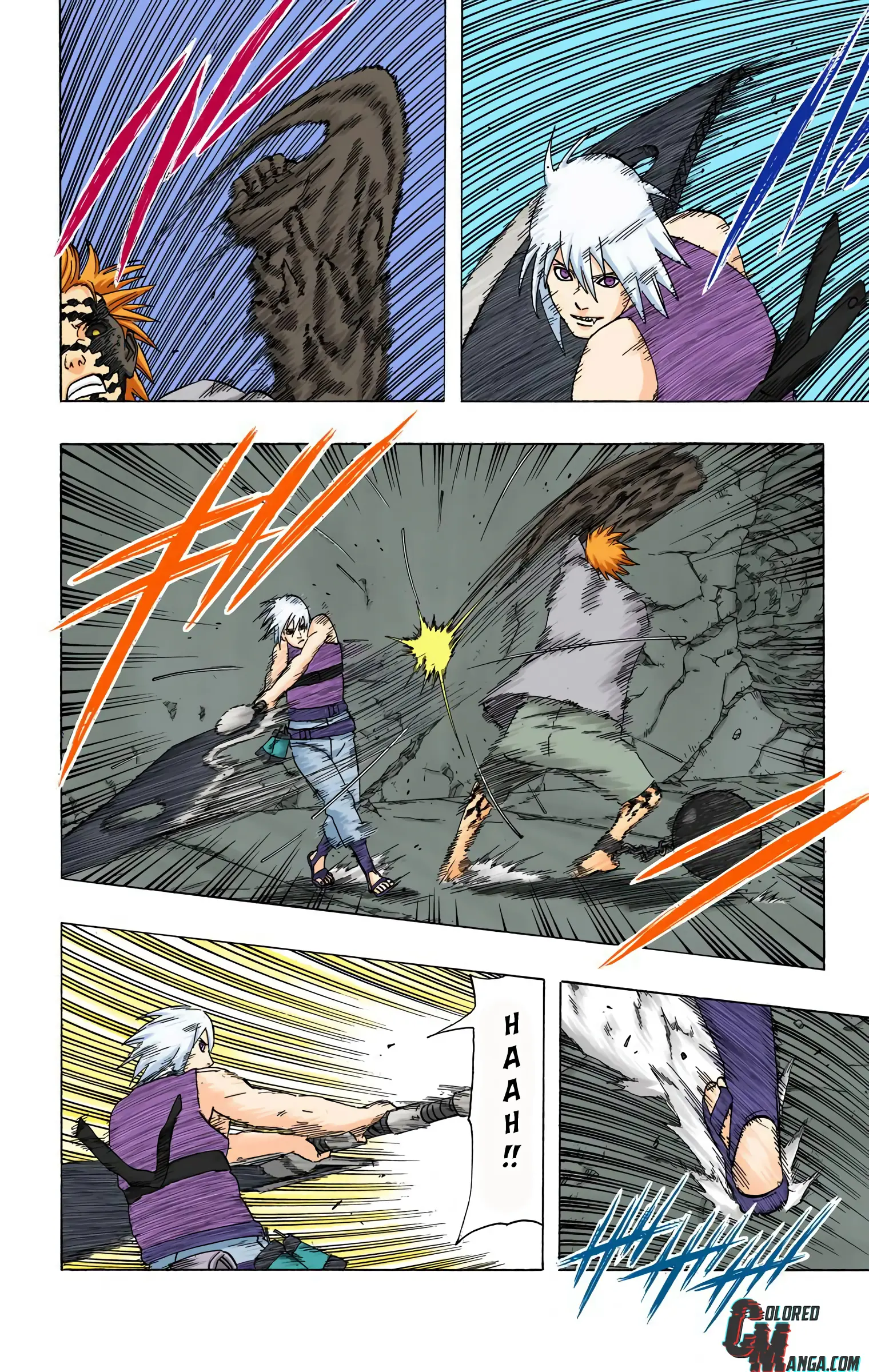 Naruto Colored Manga Online, chapter 351, page 10