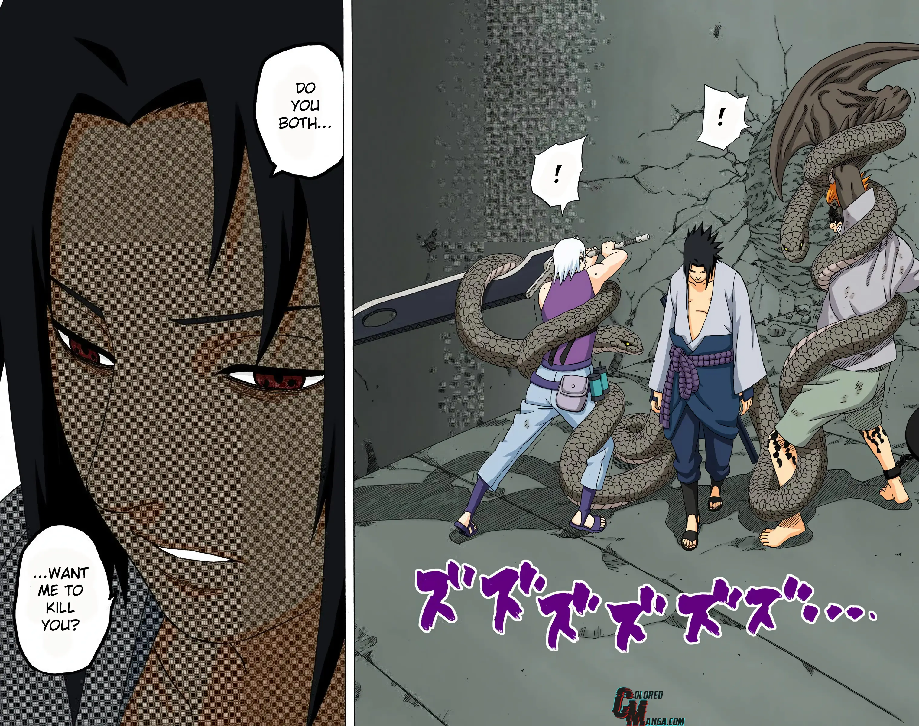 Naruto Colored Manga Online, chapter 351, page 12