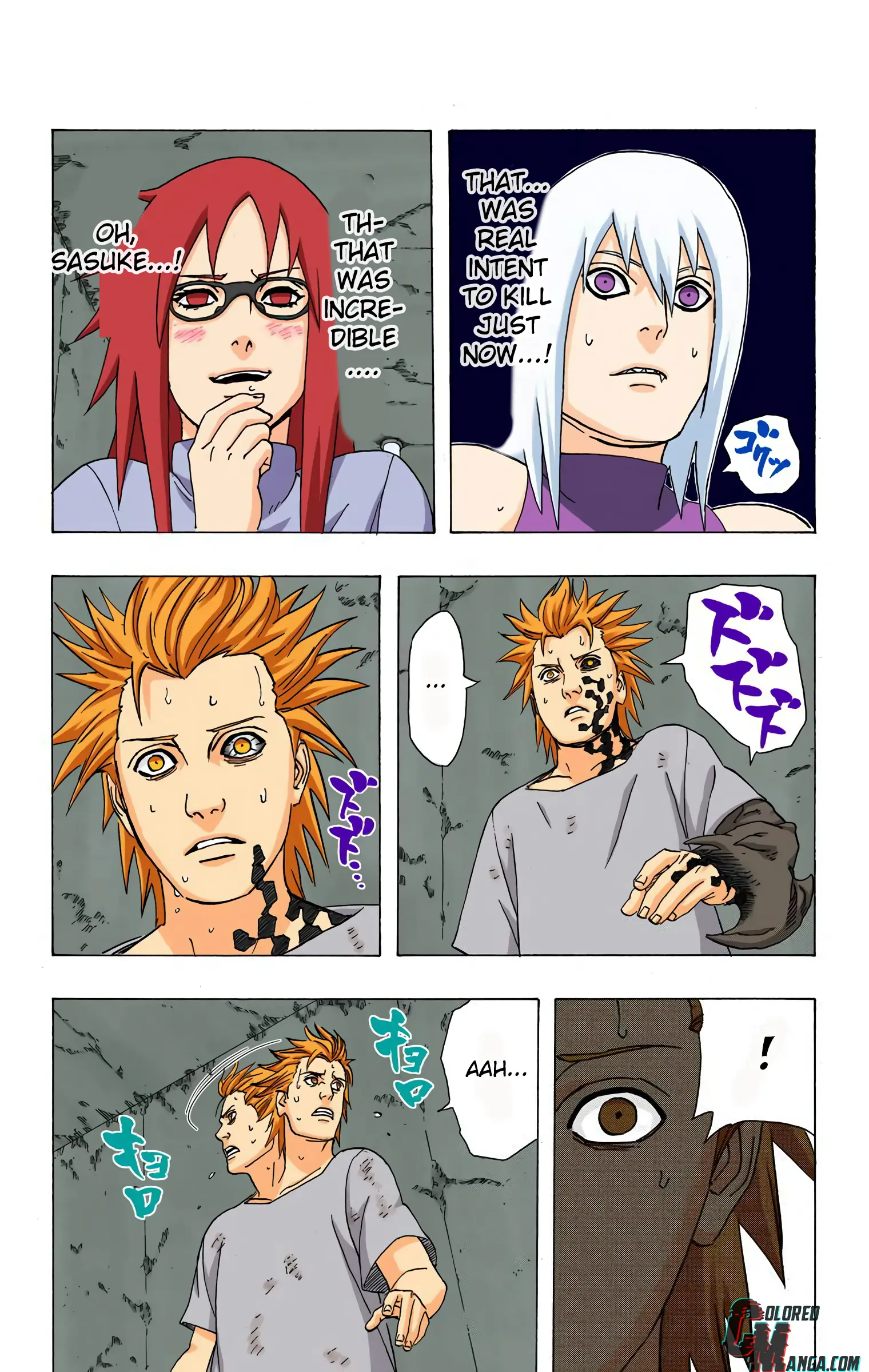 Naruto Colored Manga Online, chapter 351, page 14
