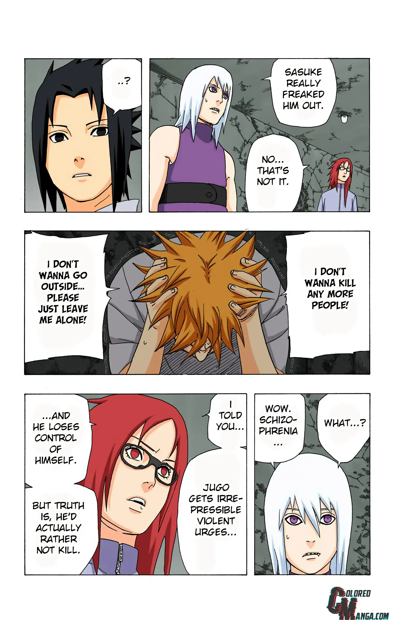 Naruto Colored Manga Online, chapter 351, page 16