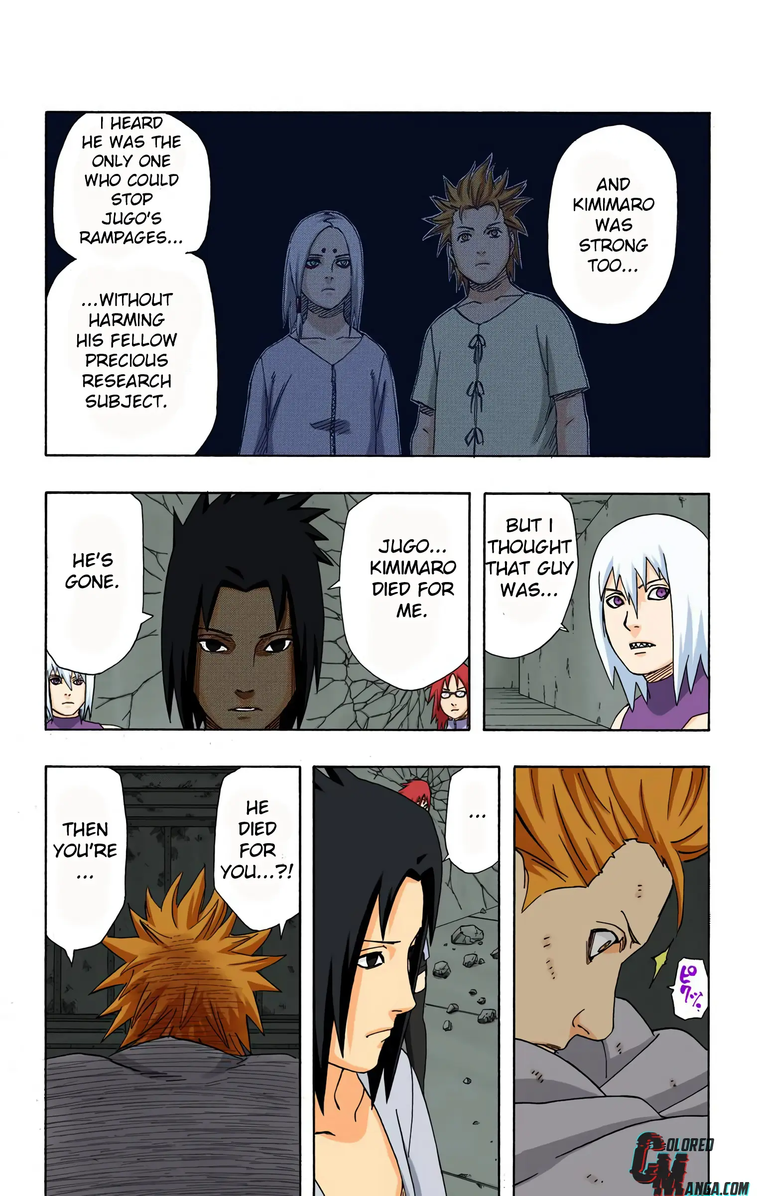 Naruto Colored Manga Online, chapter 352, page 5