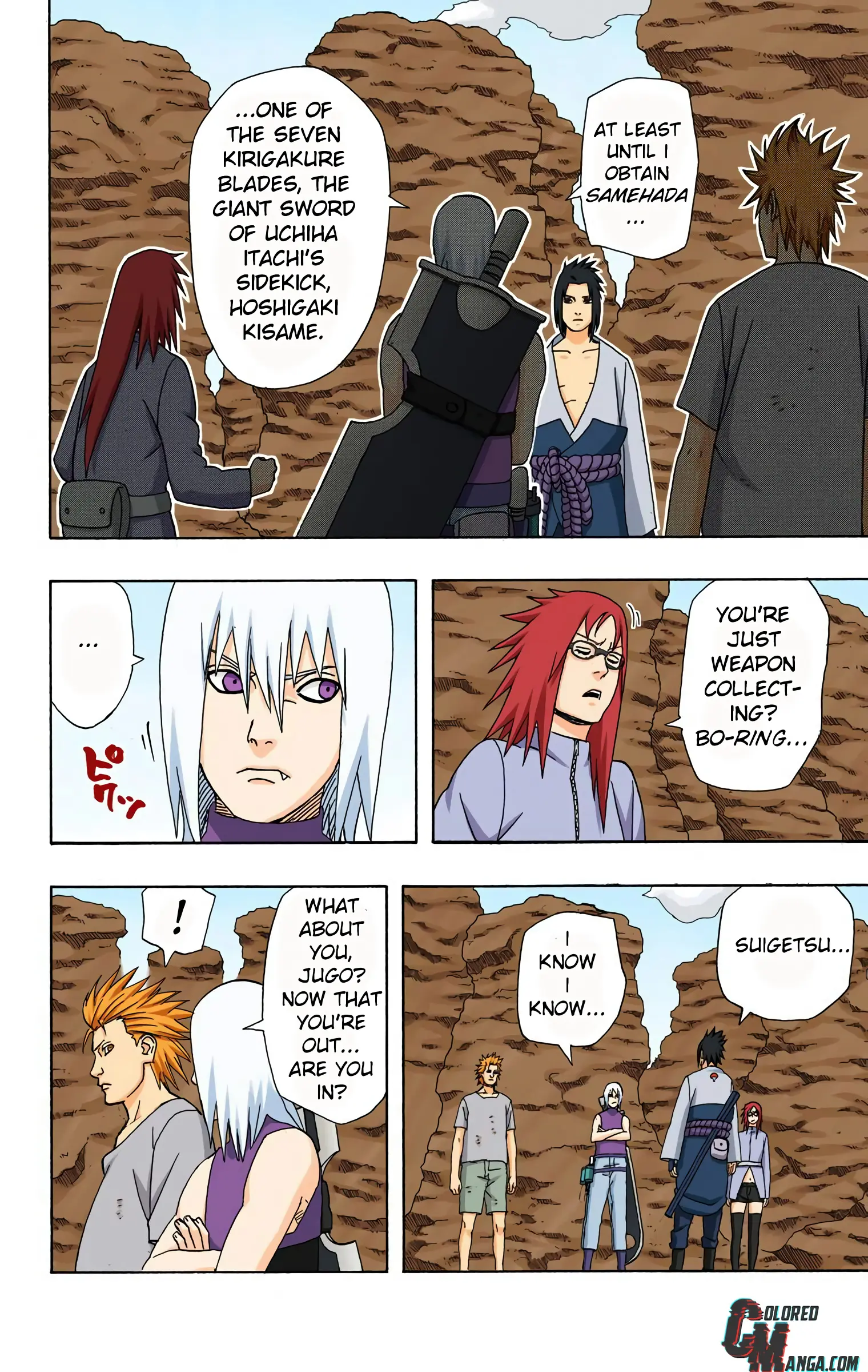 Naruto Colored Manga Online, chapter 352, page 12