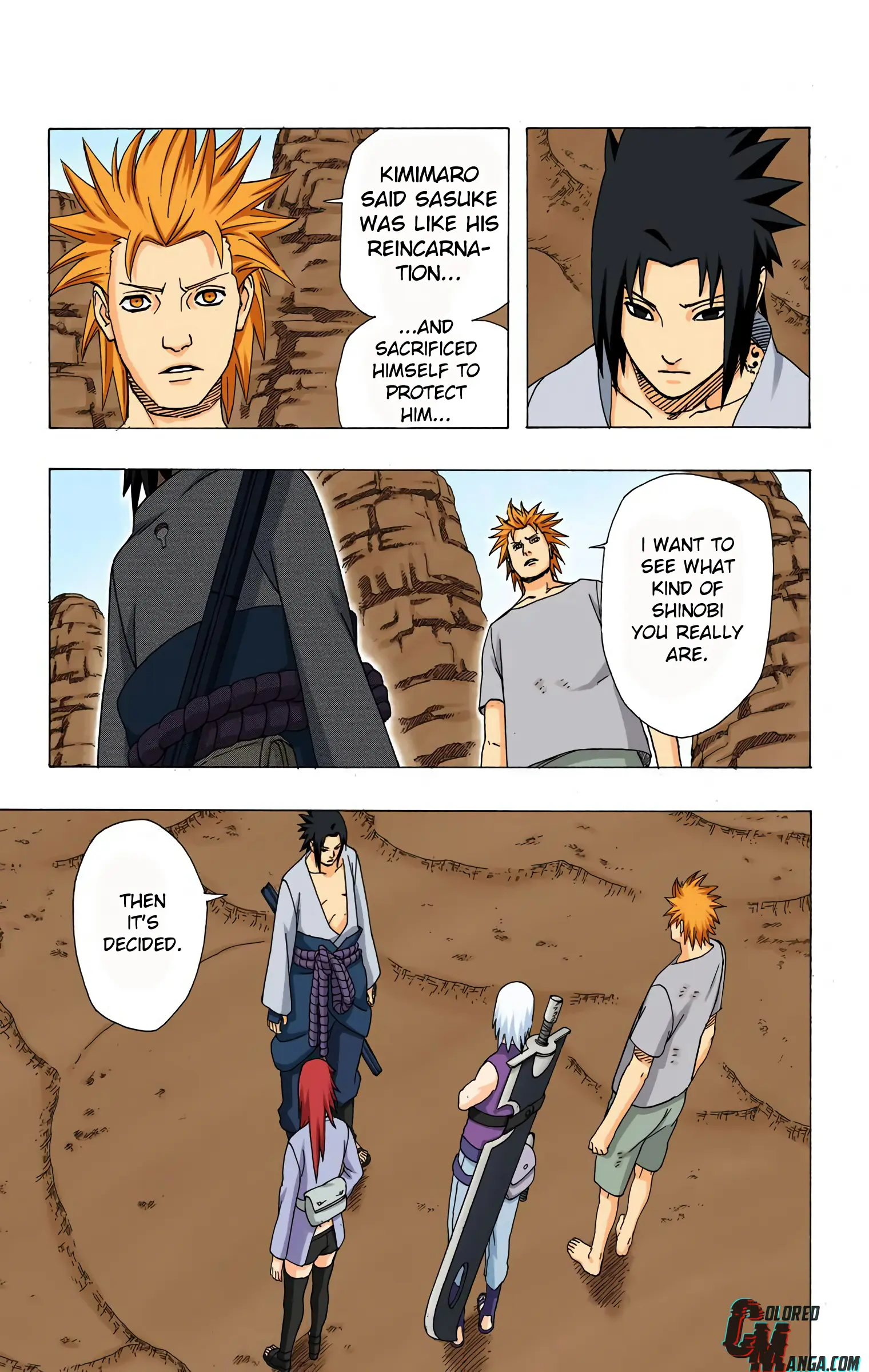 Naruto Colored Manga Online, chapter 352, page 13