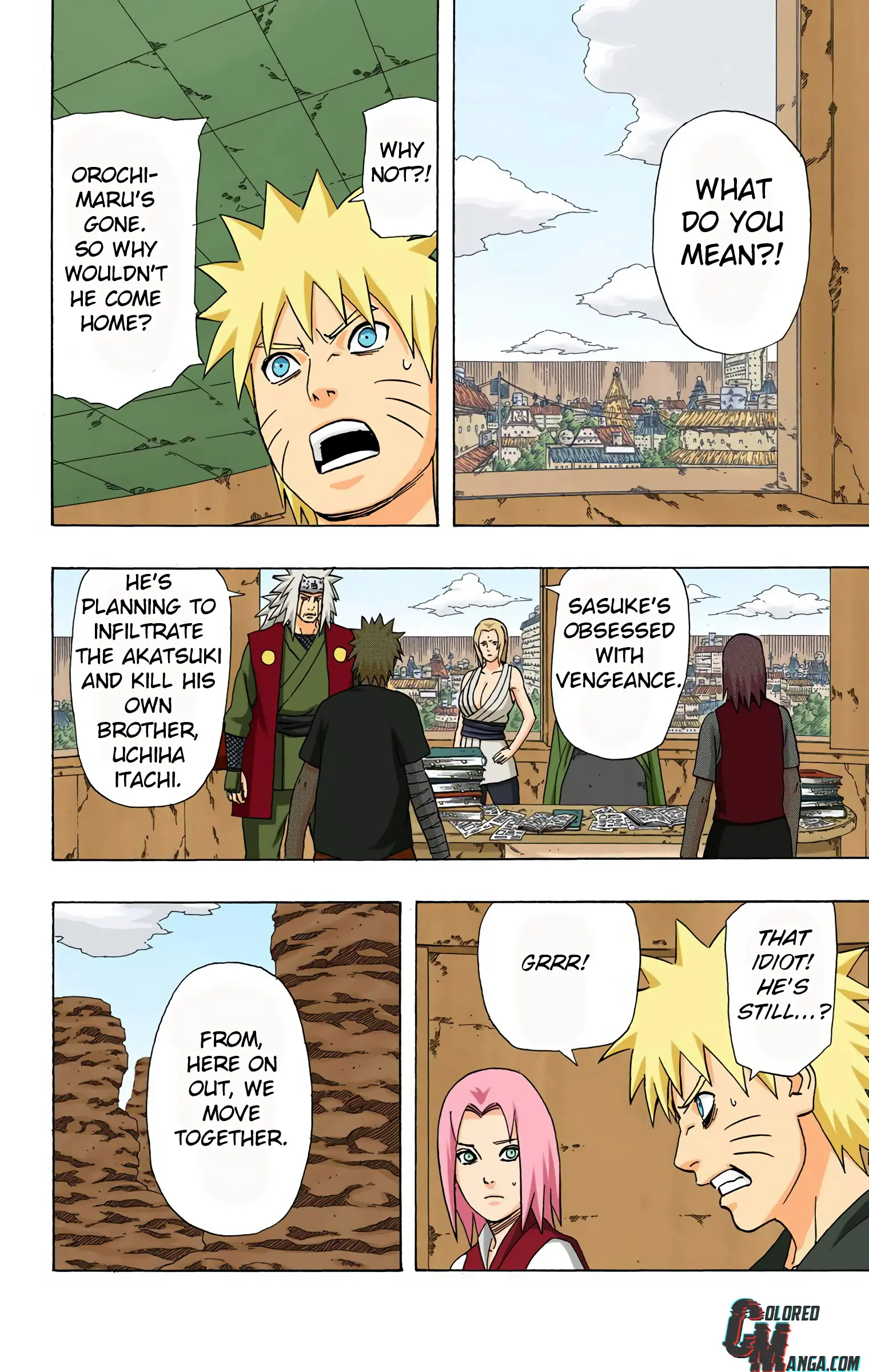 Naruto Colored Manga Online, chapter 352, page 14