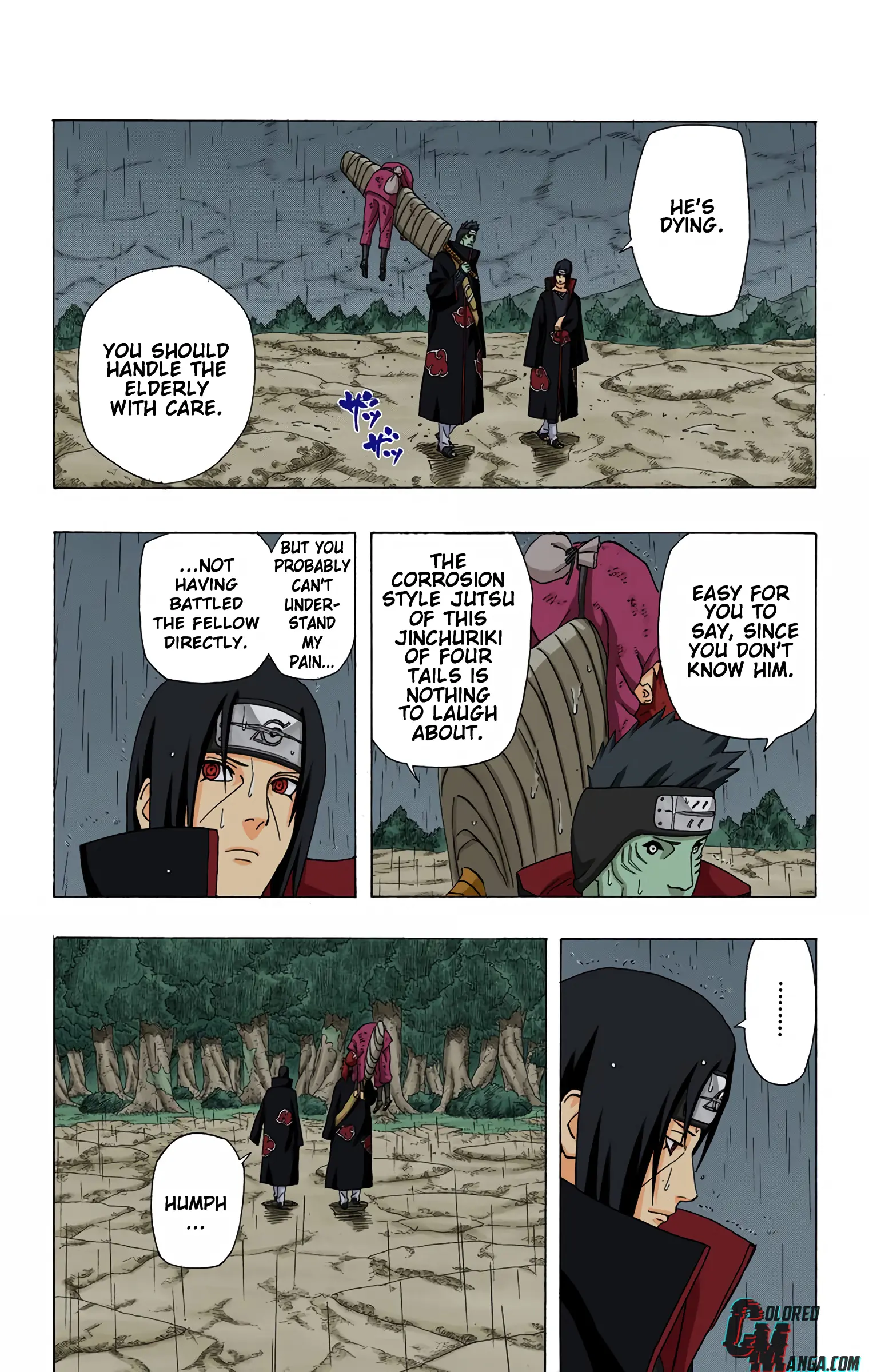 Naruto Colored Manga Online, chapter 353, page 3