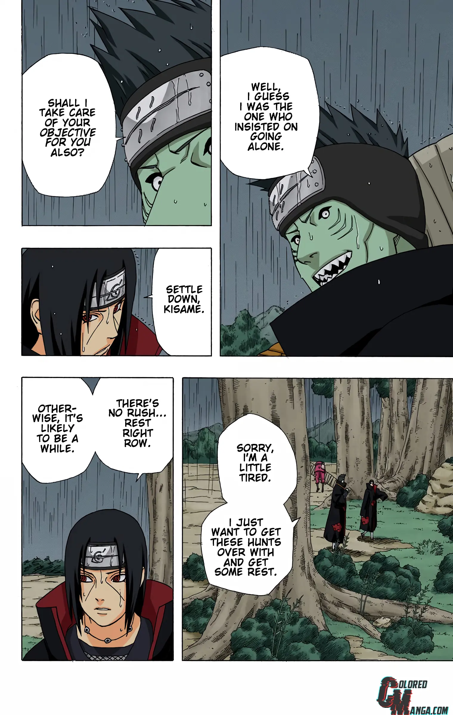 Naruto Colored Manga Online, chapter 353, page 4