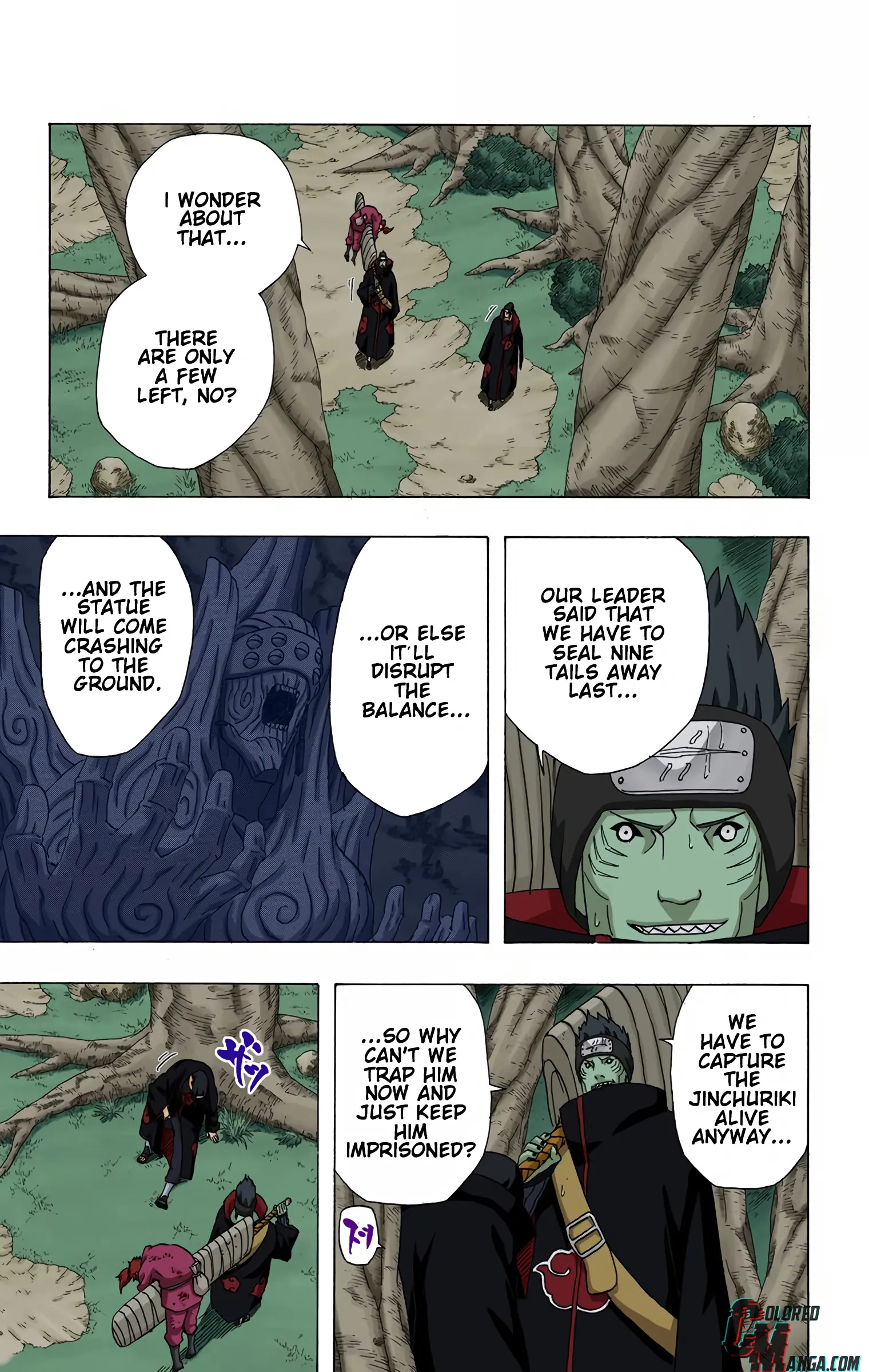 Naruto Colored Manga Online, chapter 353, page 5
