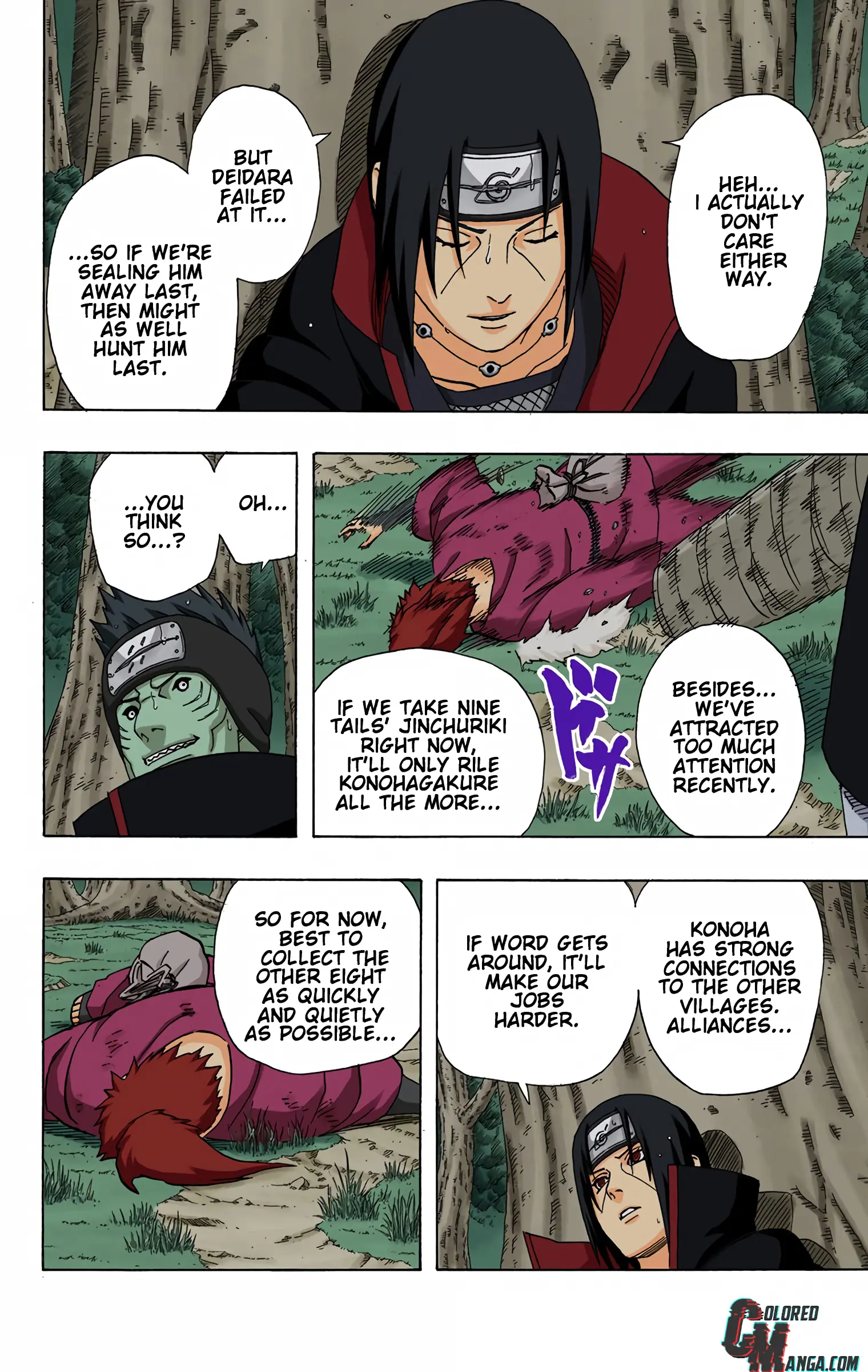 Naruto Colored Manga Online, chapter 353, page 6