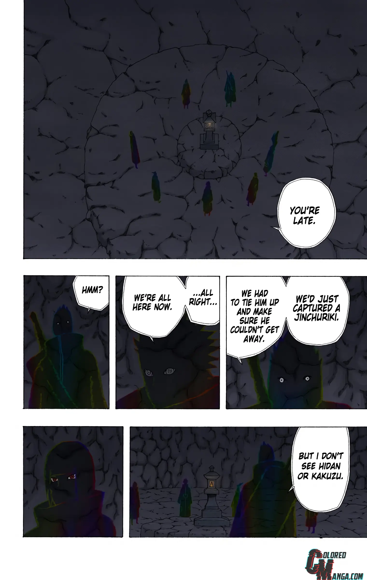 Naruto Colored Manga Online, chapter 353, page 8