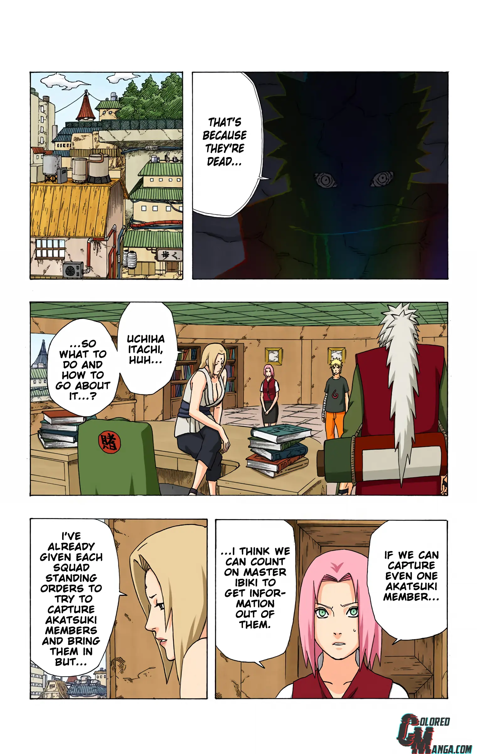 Naruto Colored Manga Online, chapter 353, page 9