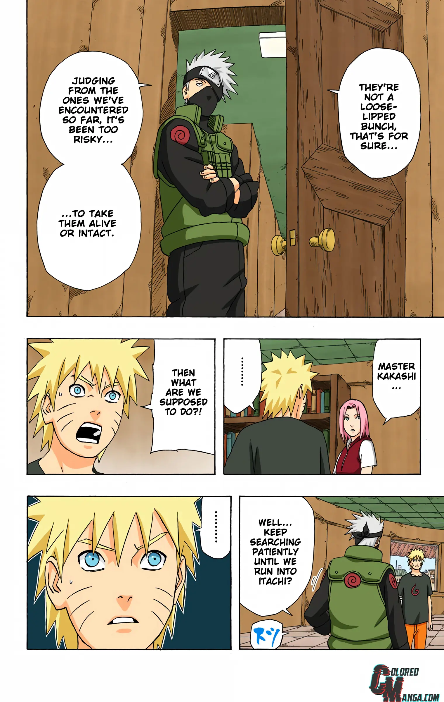 Naruto Colored Manga Online, chapter 353, page 10