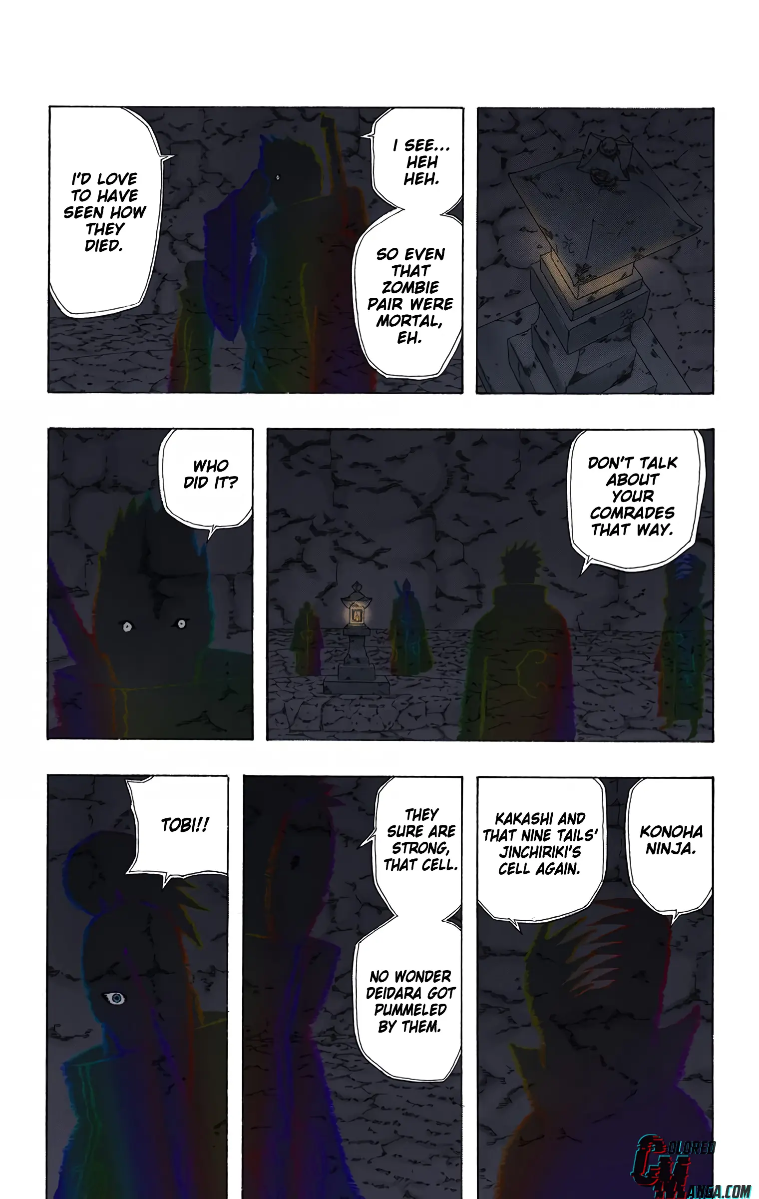 Naruto Colored Manga Online, chapter 353, page 11