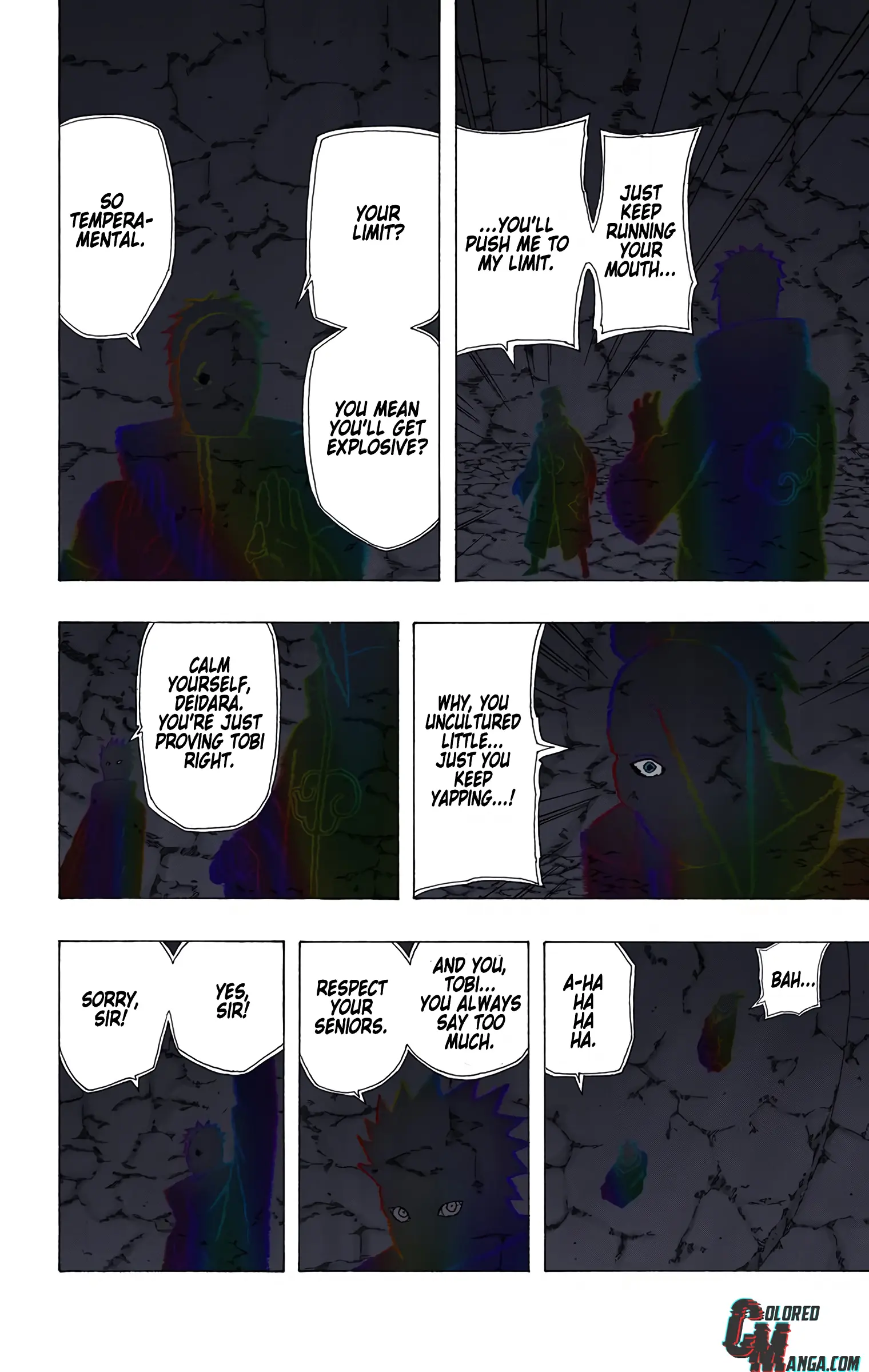 Naruto Colored Manga Online, chapter 353, page 12