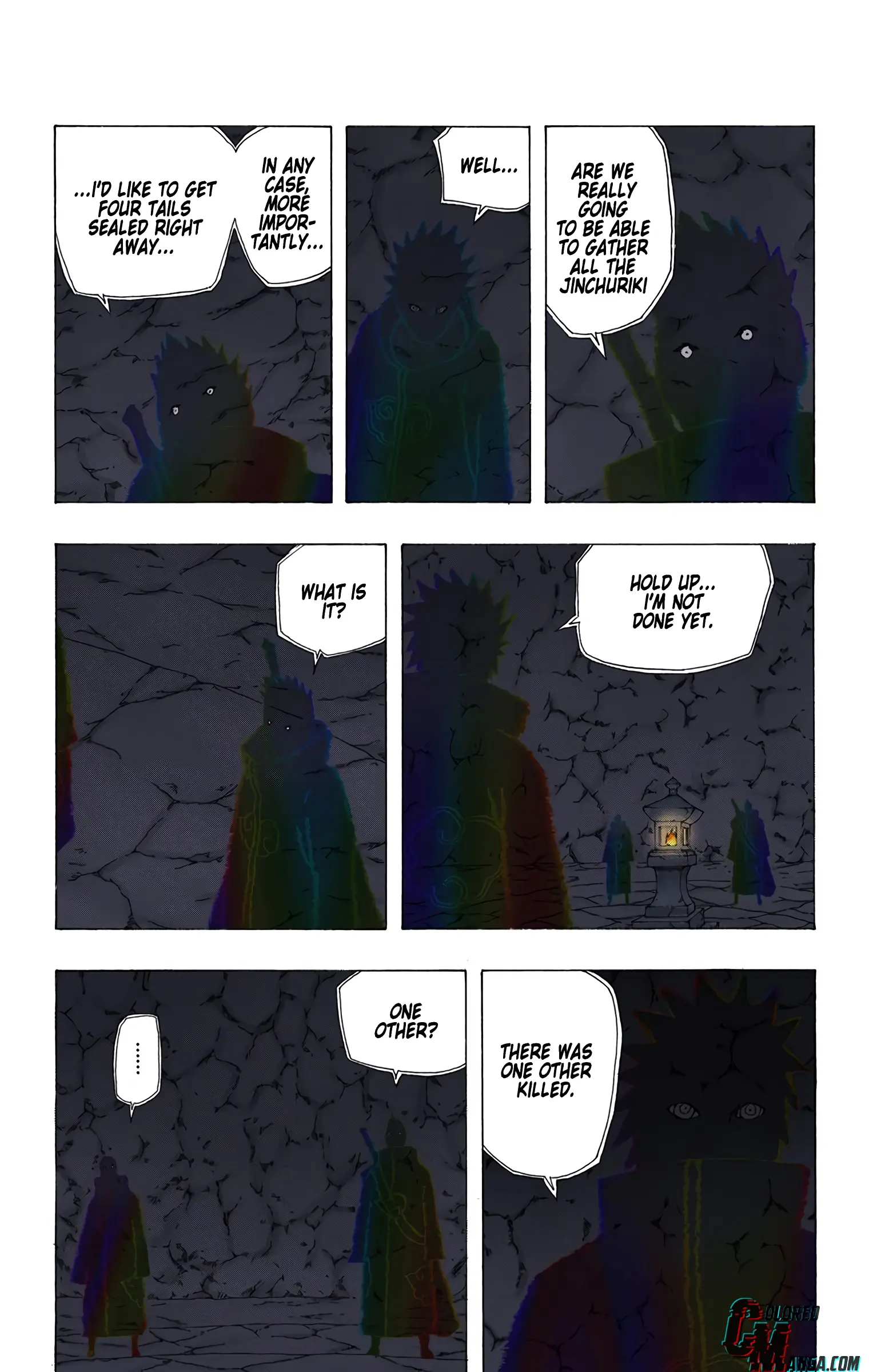 Naruto Colored Manga Online, chapter 353, page 13