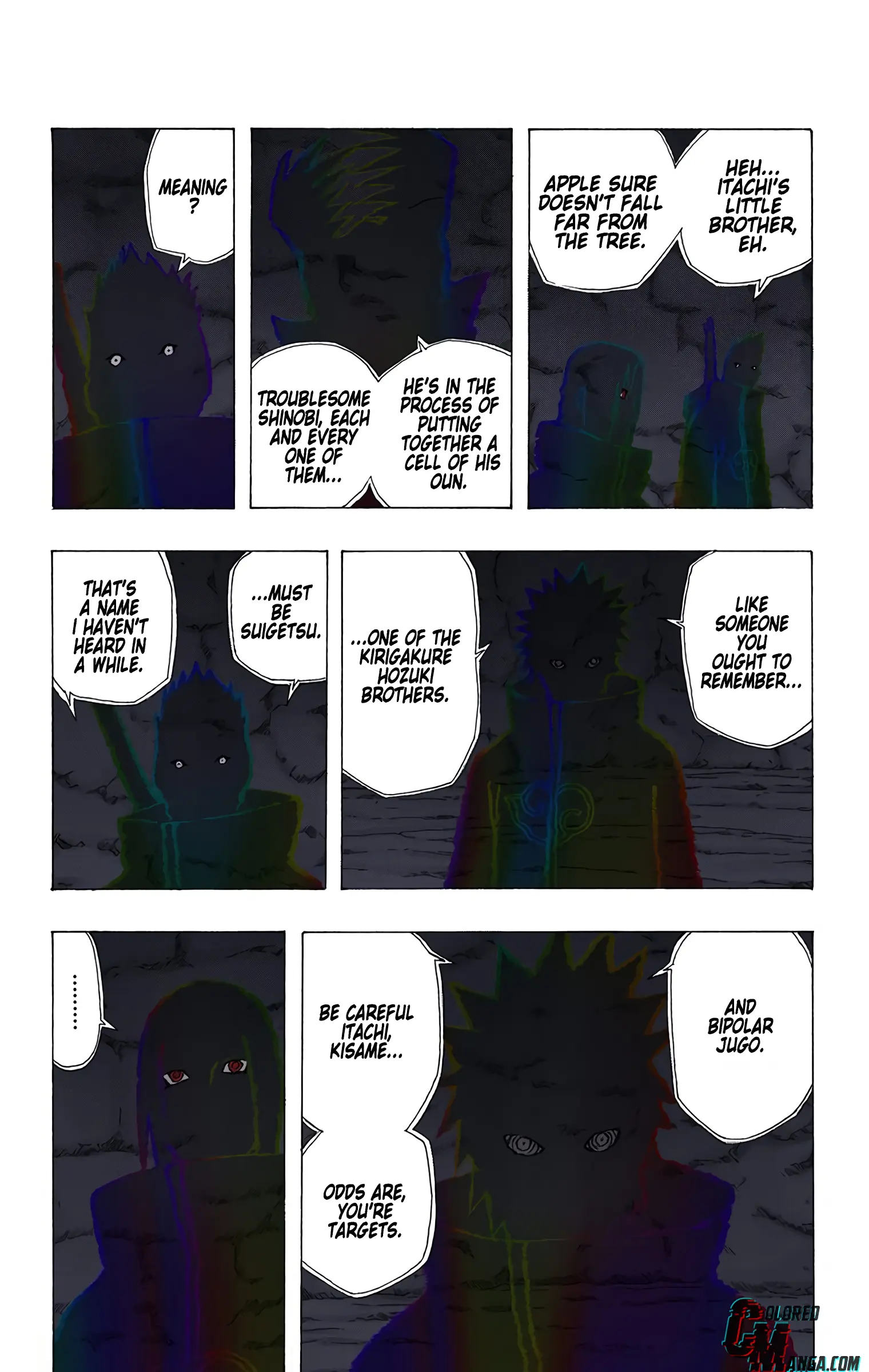 Naruto Colored Manga Online, chapter 353, page 15