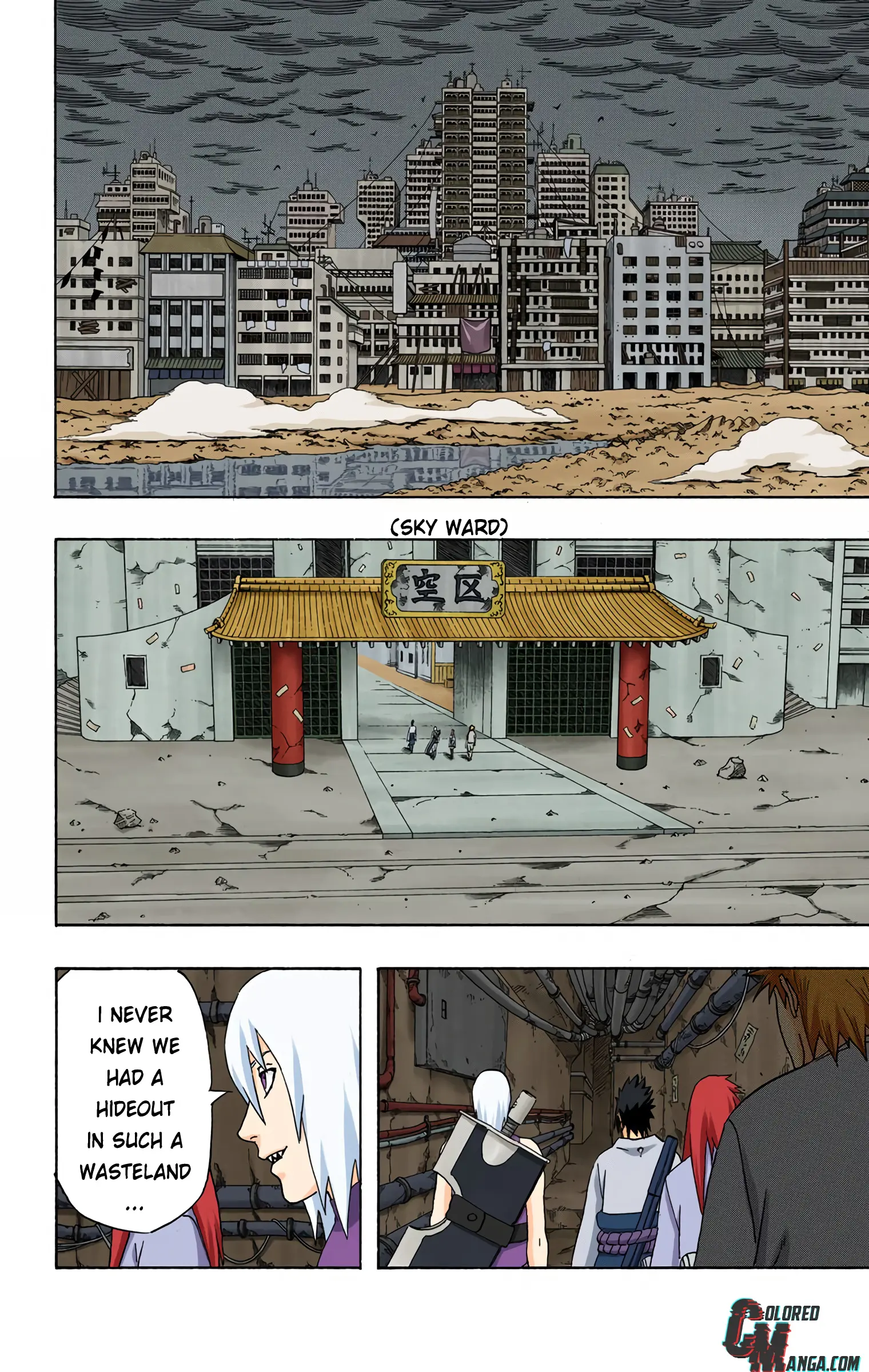 Naruto Colored Manga Online, chapter 354, page 4