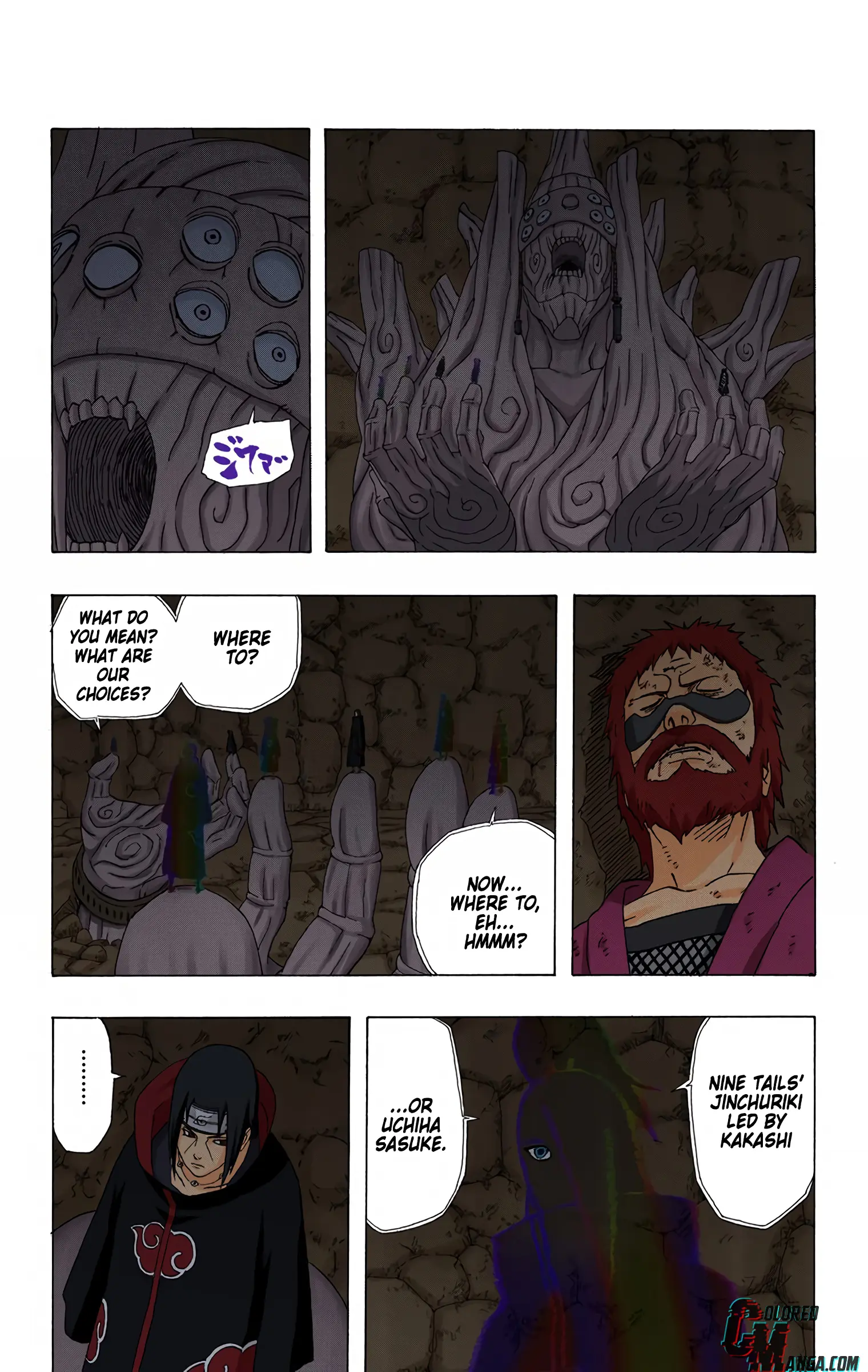 Naruto Colored Manga Online, chapter 354, page 11