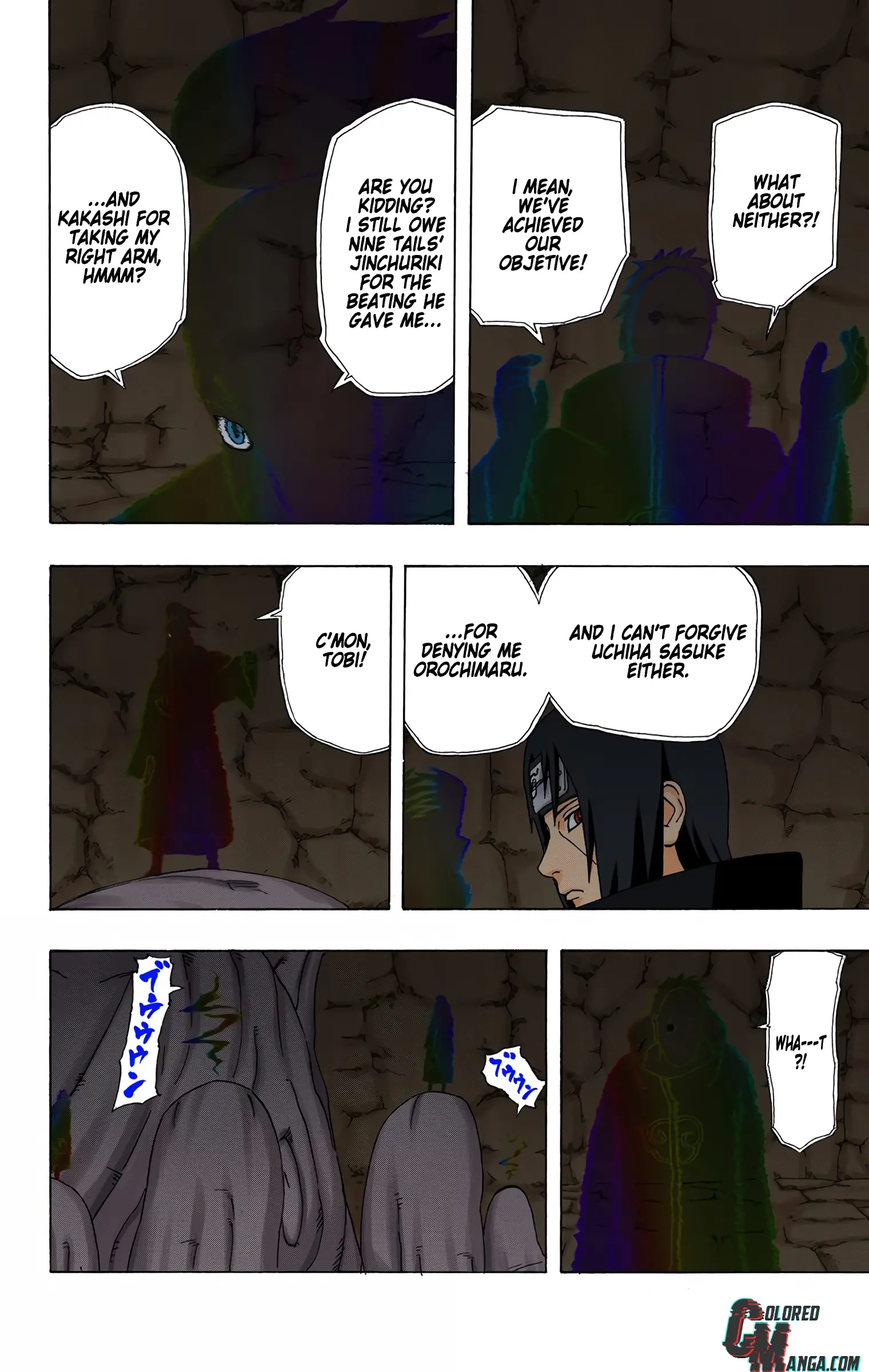 Naruto Colored Manga Online, chapter 354, page 12