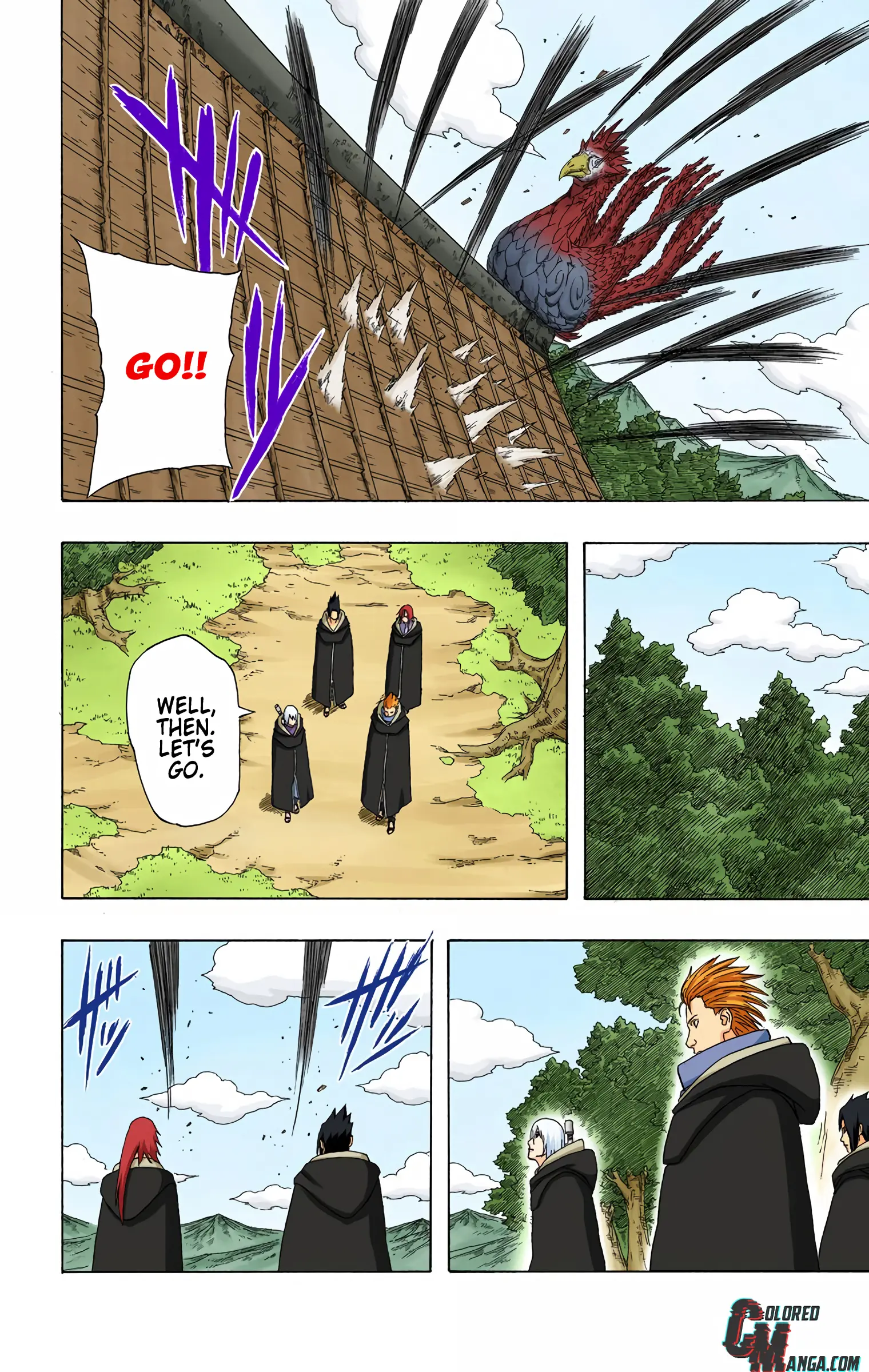 Naruto Colored Manga Online, chapter 355, page 6
