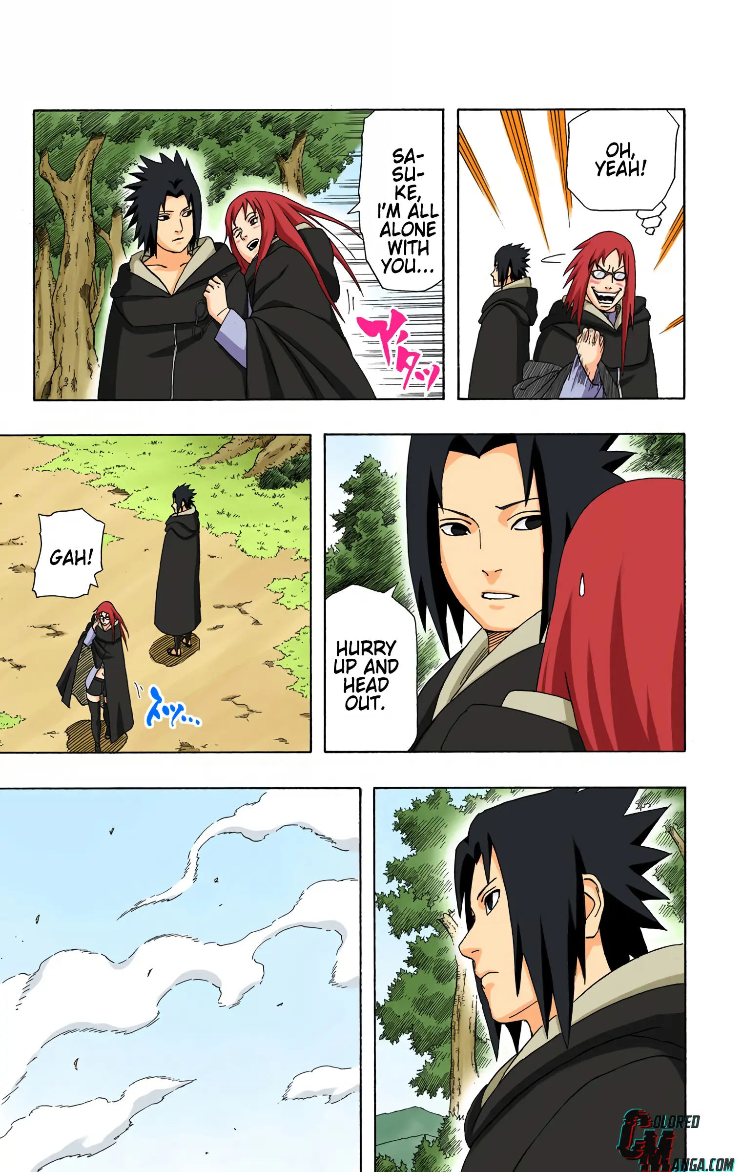 Naruto Colored Manga Online, chapter 355, page 7