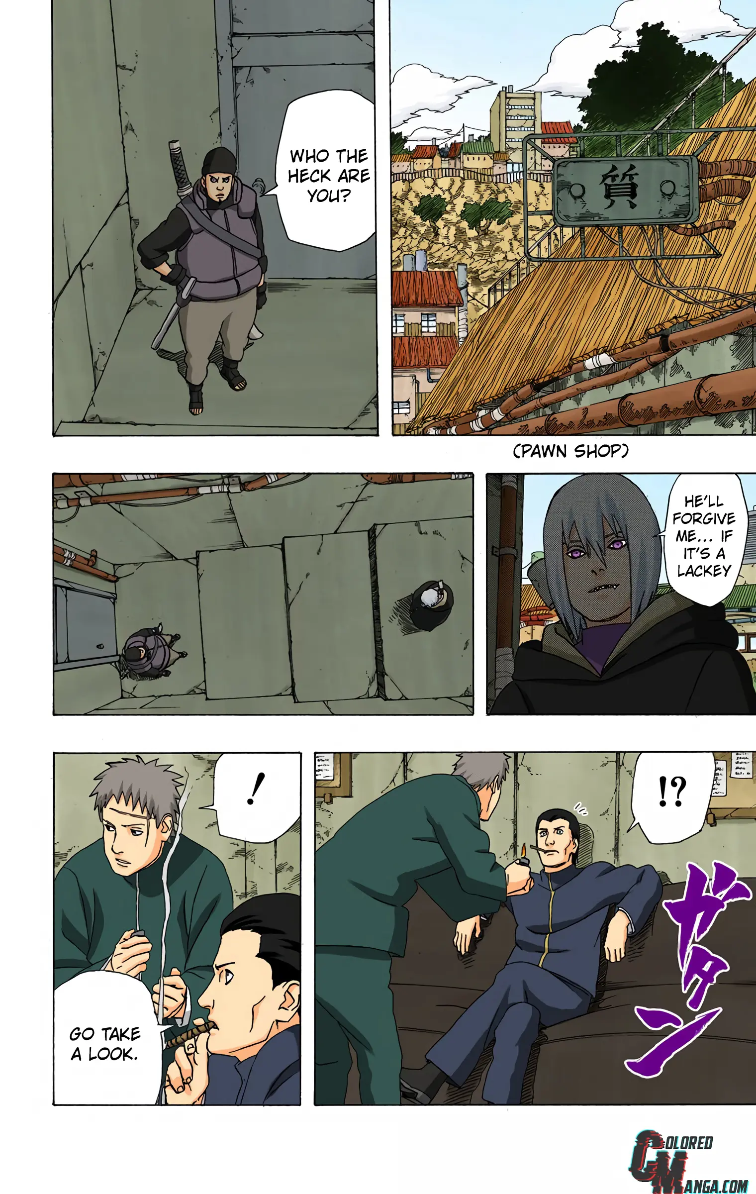 Naruto Colored Manga Online, chapter 355, page 10