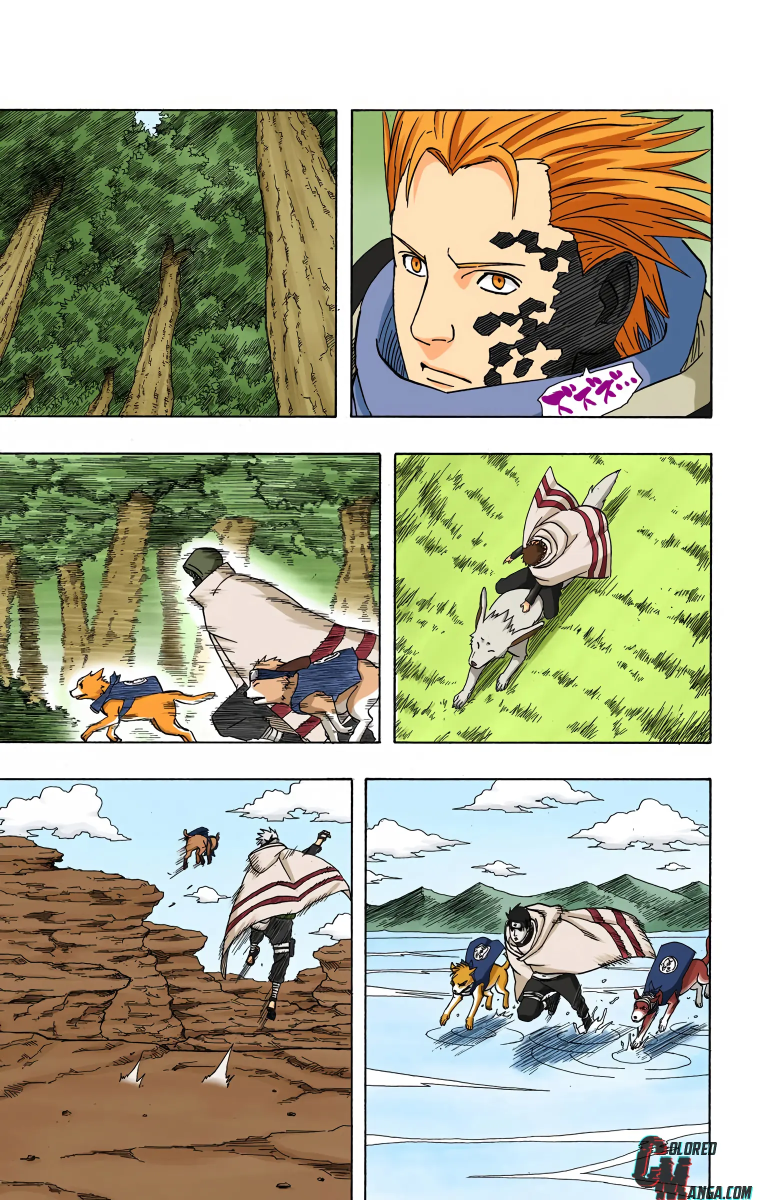 Naruto Colored Manga Online, chapter 355, page 13
