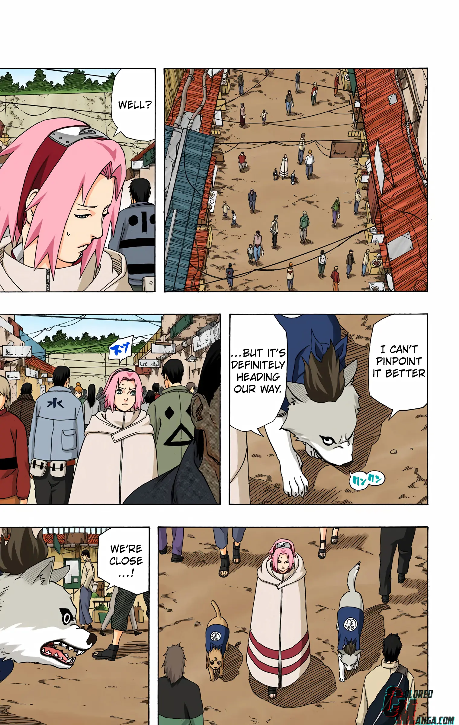 Naruto Colored Manga Online, chapter 356, page 5