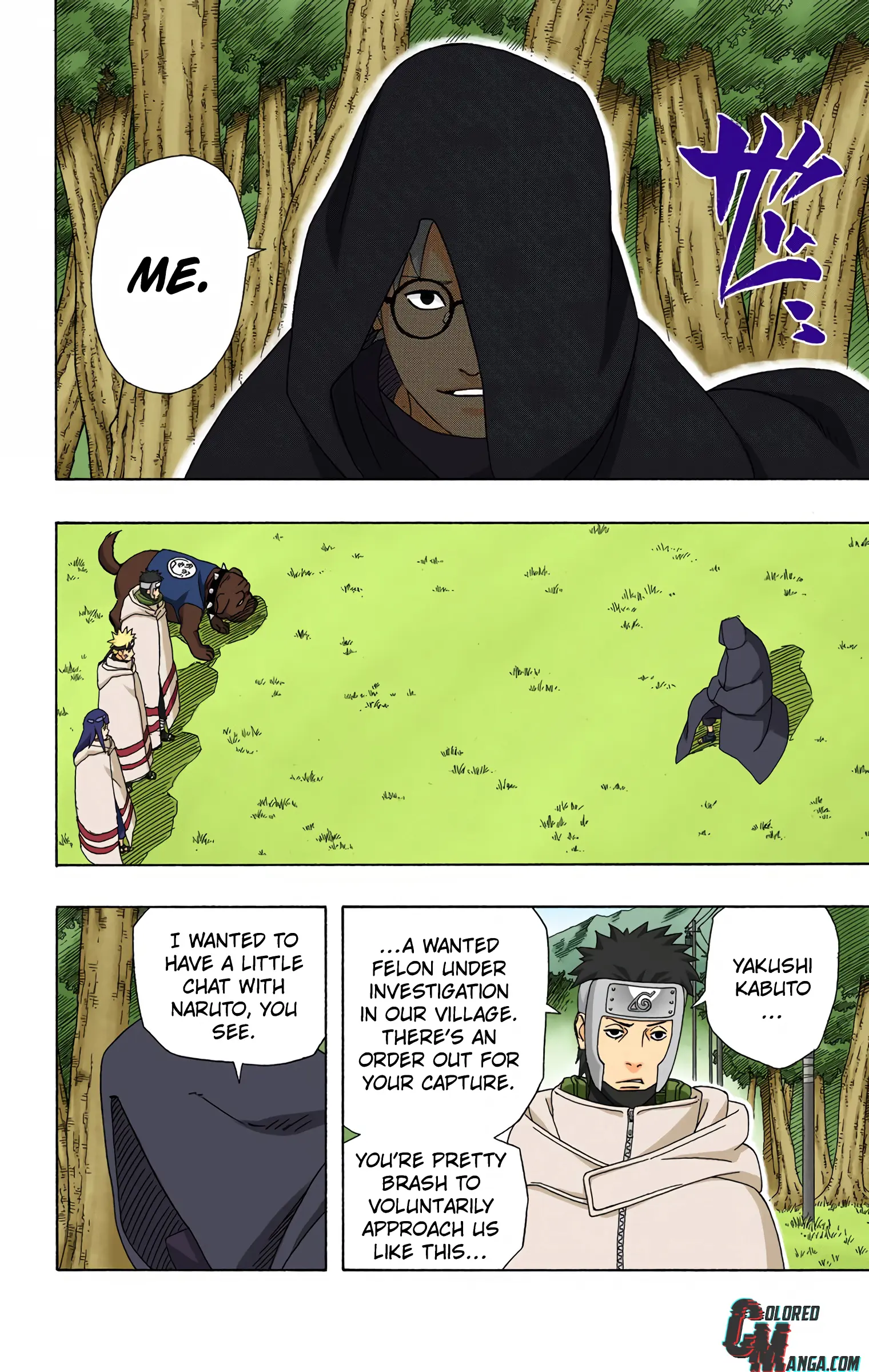 Naruto Colored Manga Online, chapter 356, page 8