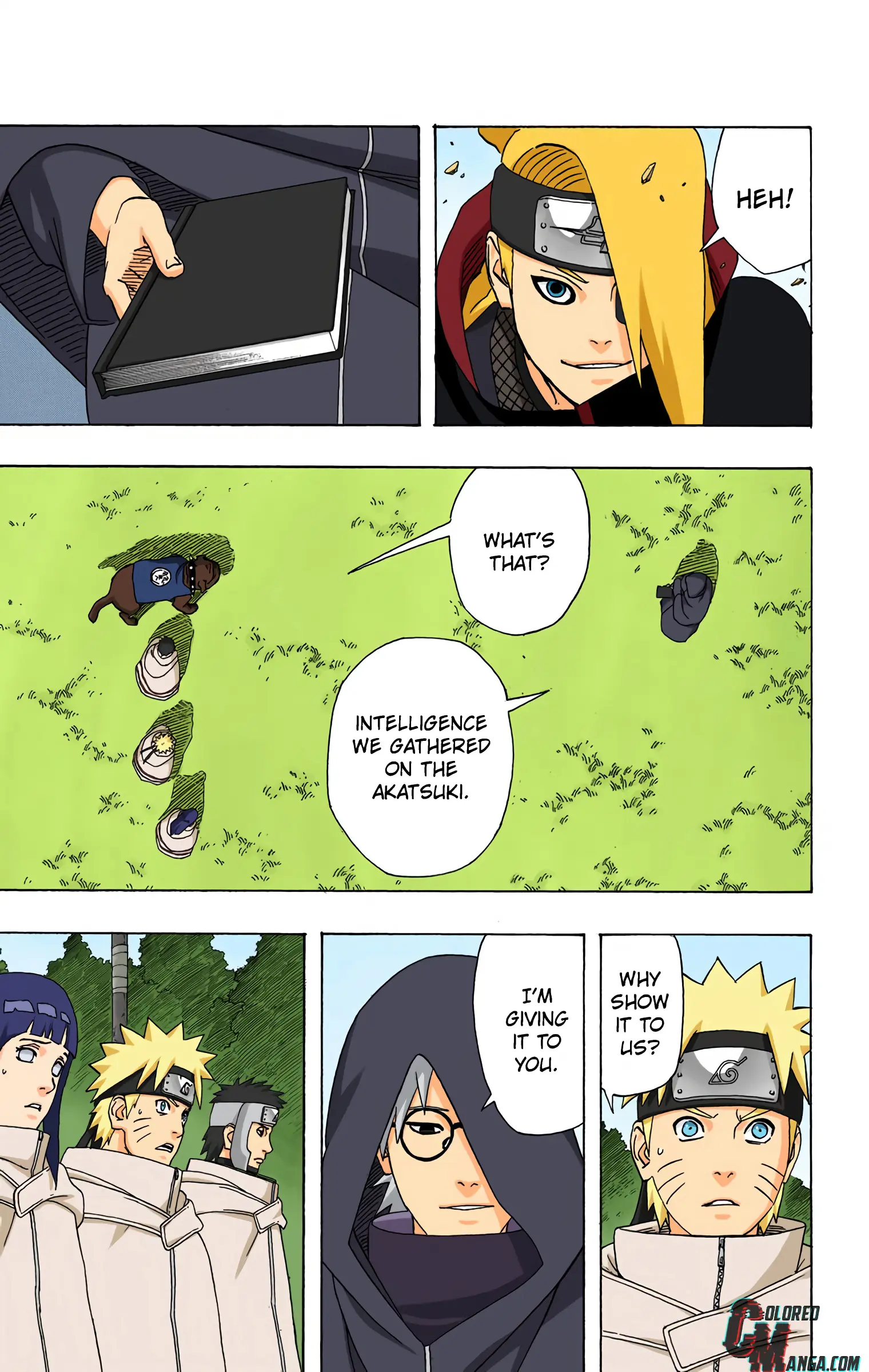 Naruto Colored Manga Online, chapter 356, page 13