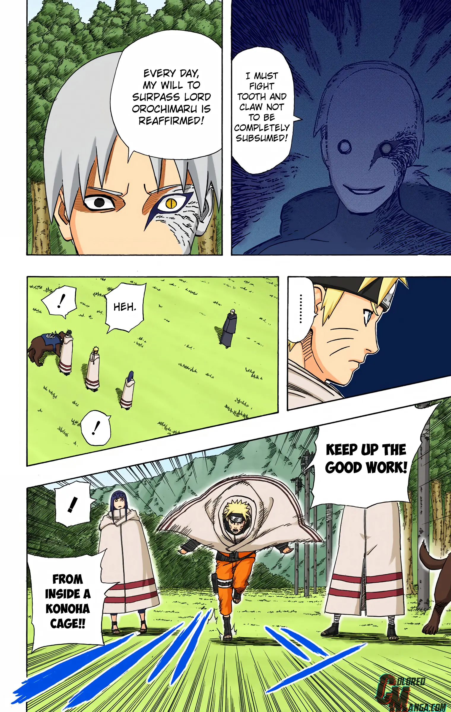 Naruto Colored Manga Online, chapter 357, page 4