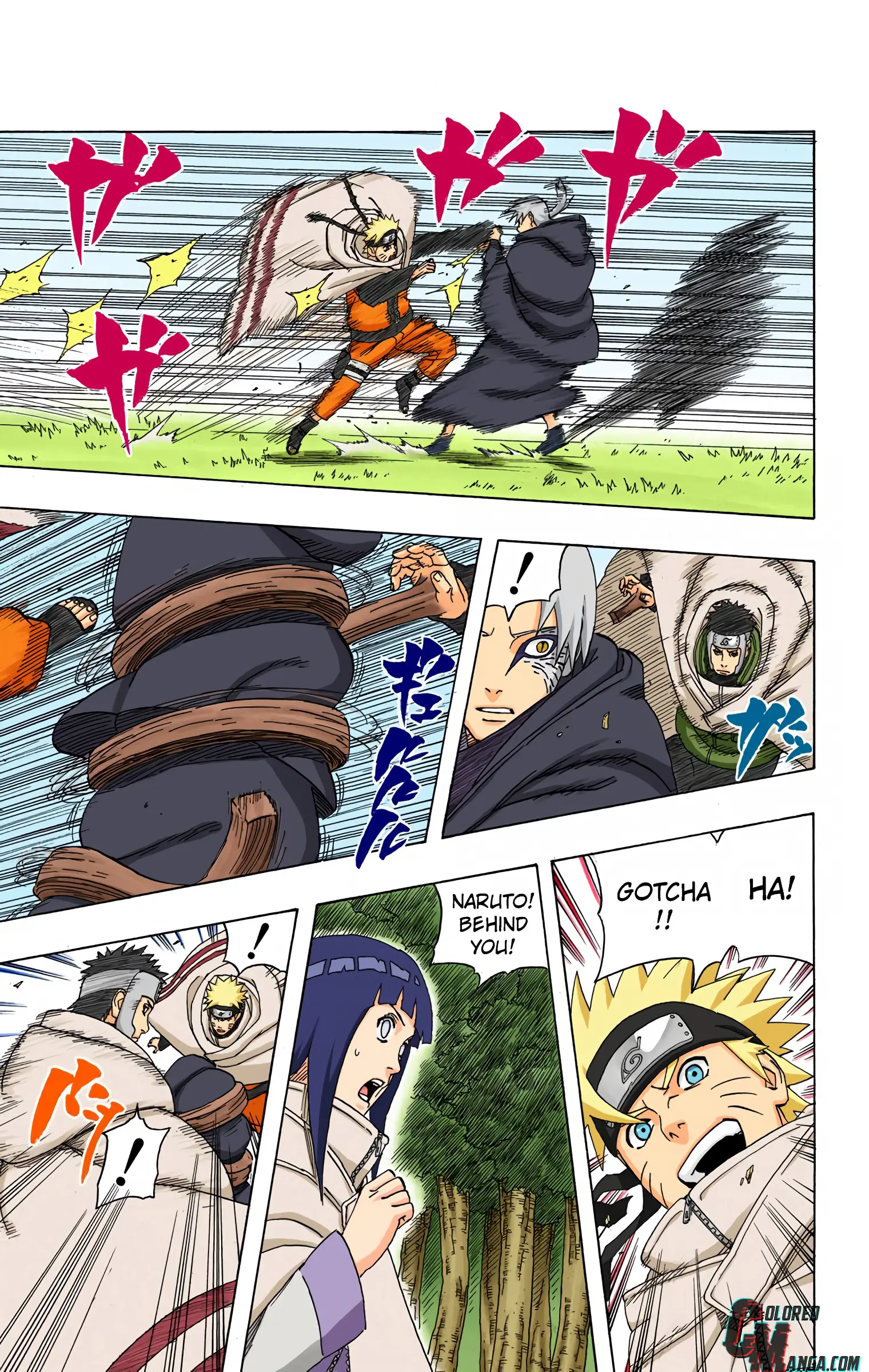 Naruto Colored Manga Online, chapter 357, page 5